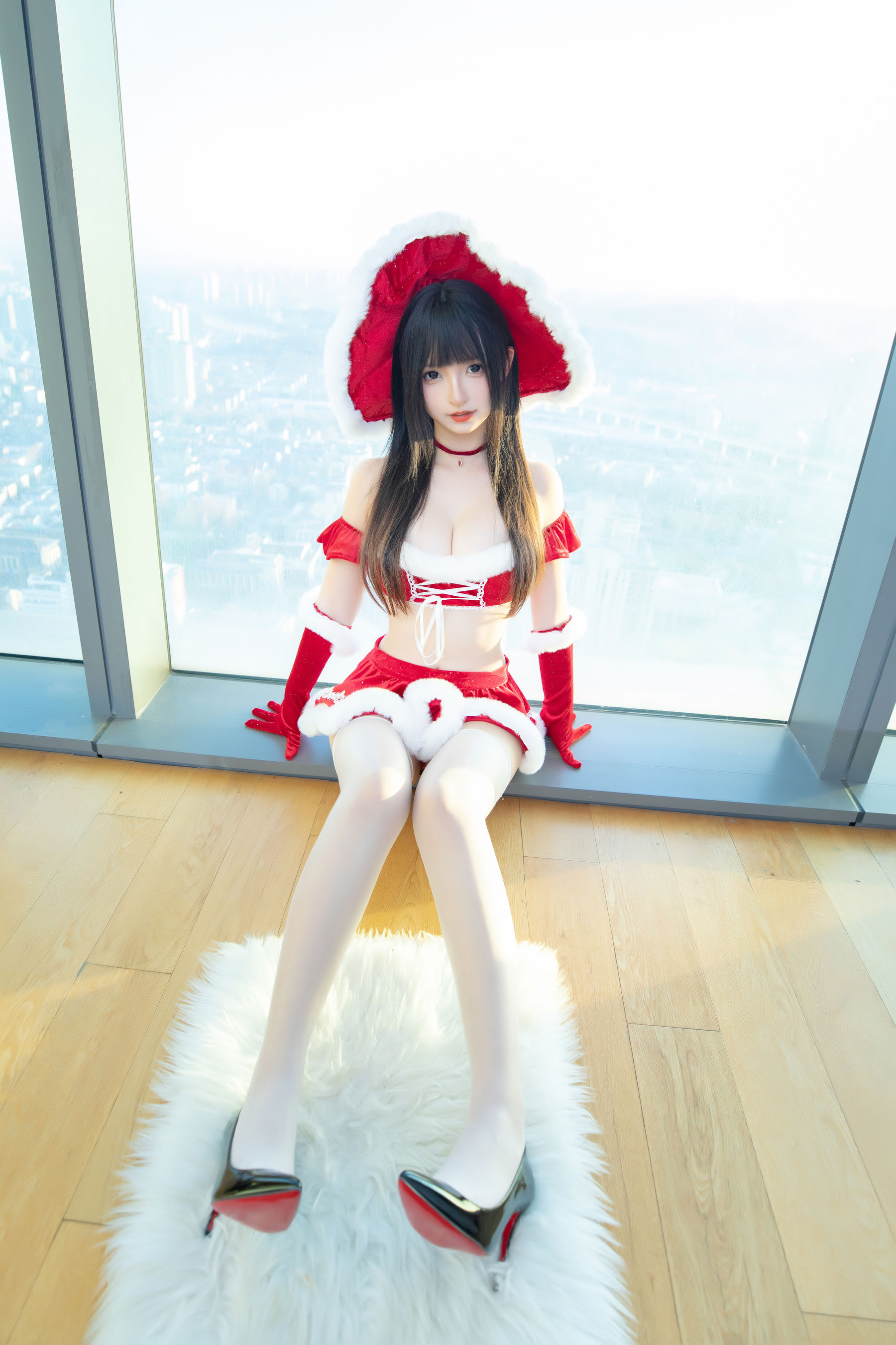 [福利COS] 萝莉神楽板真冬 之圣诞魔法第10张