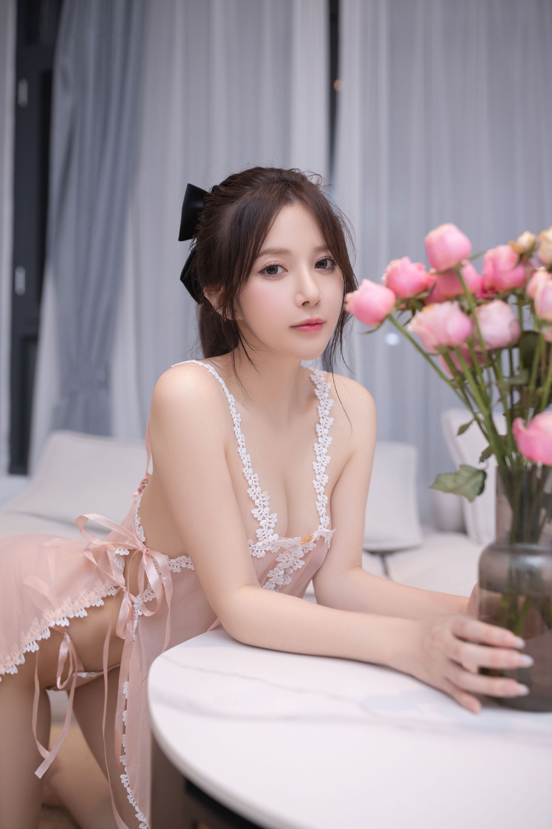 [福利COS] 鱼子酱 牛仔情趣写真第22张