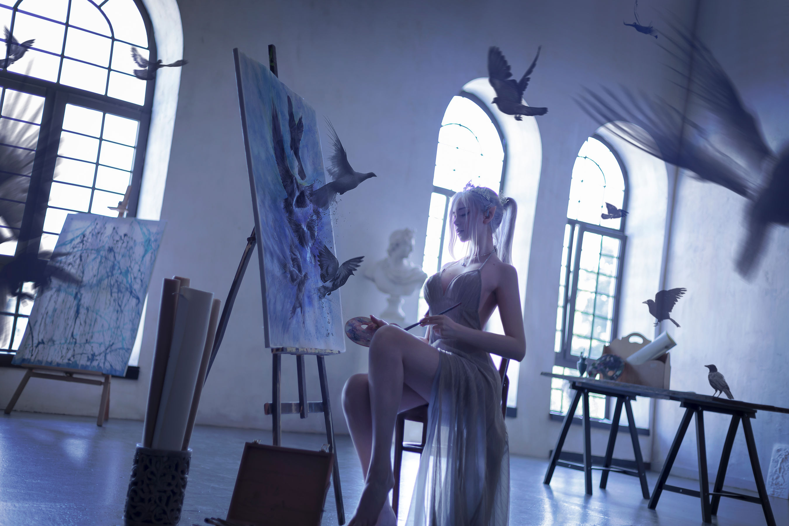 [COS福利] 国外美女SayaTheFox - 精灵第9张