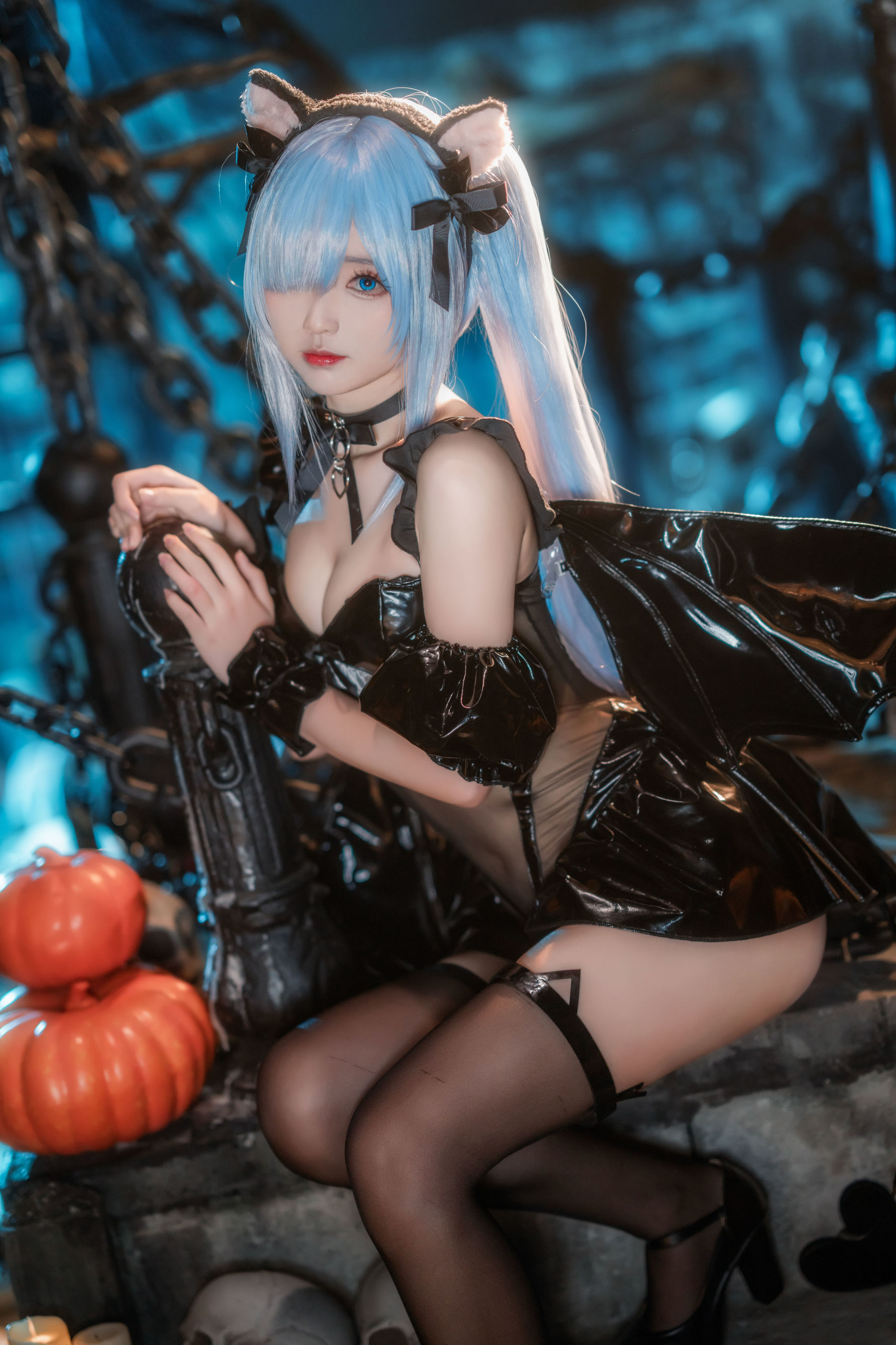 动漫博主大大卷卷小卷 - 碧蓝航线雅努斯 万圣喵喵惊悚夜第3张