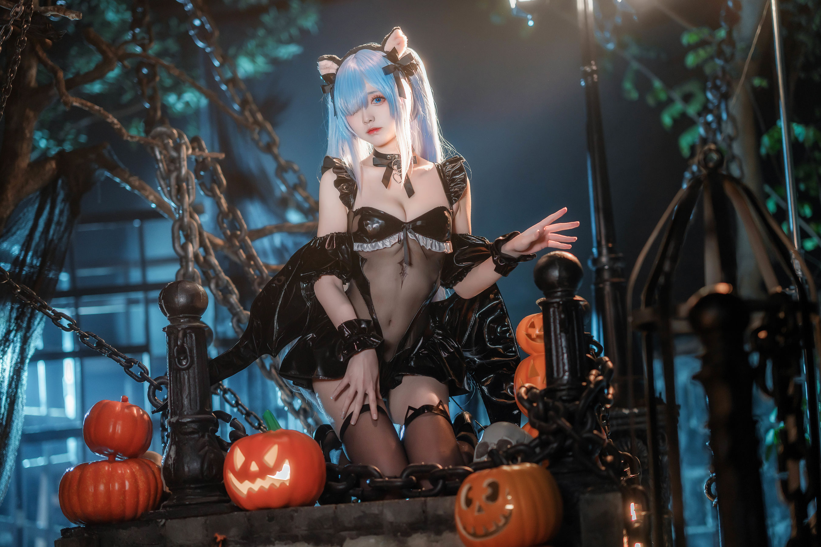 动漫博主大大卷卷小卷 - 碧蓝航线雅努斯 万圣喵喵惊悚夜第7张