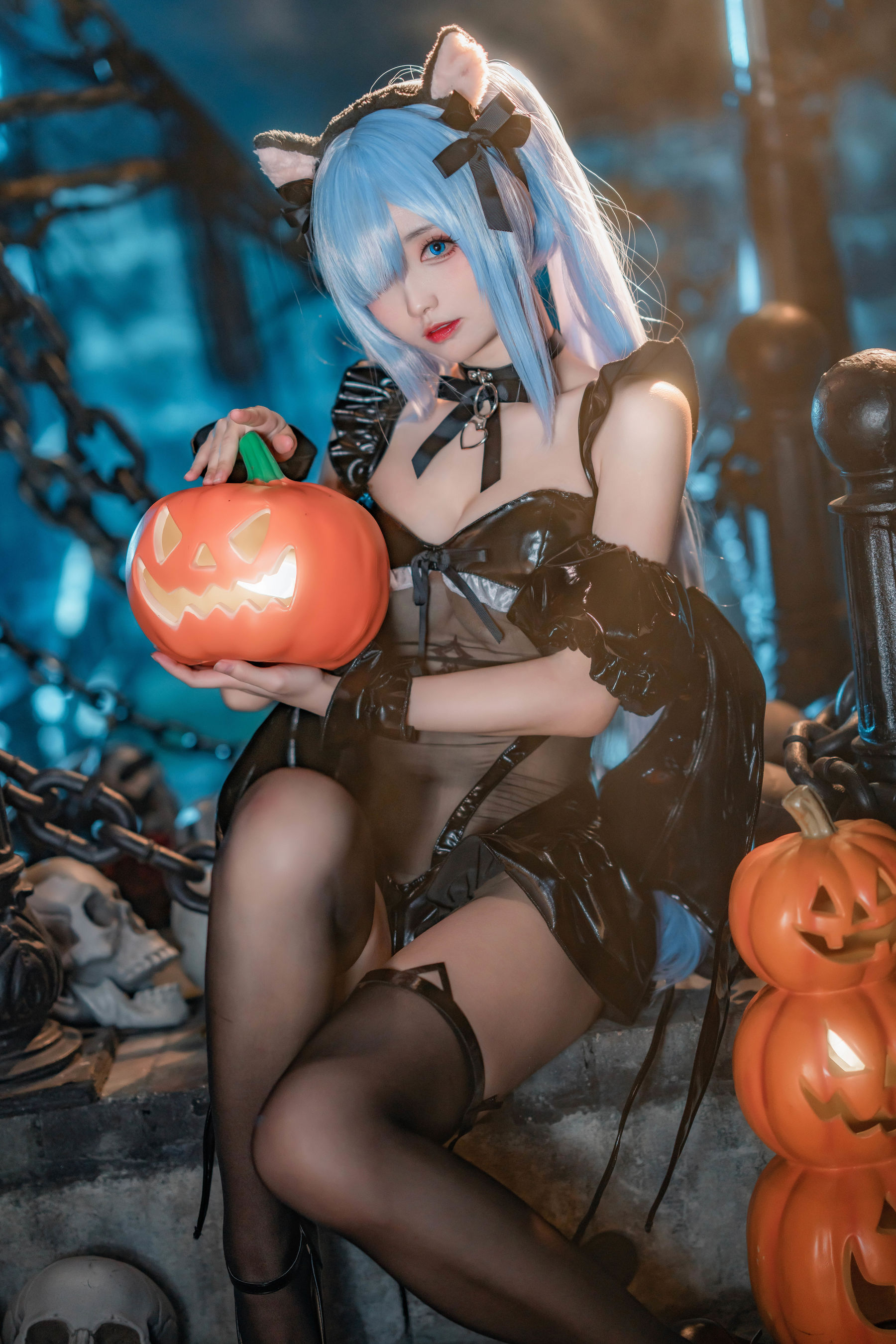 动漫博主大大卷卷小卷 - 碧蓝航线雅努斯 万圣喵喵惊悚夜第6张