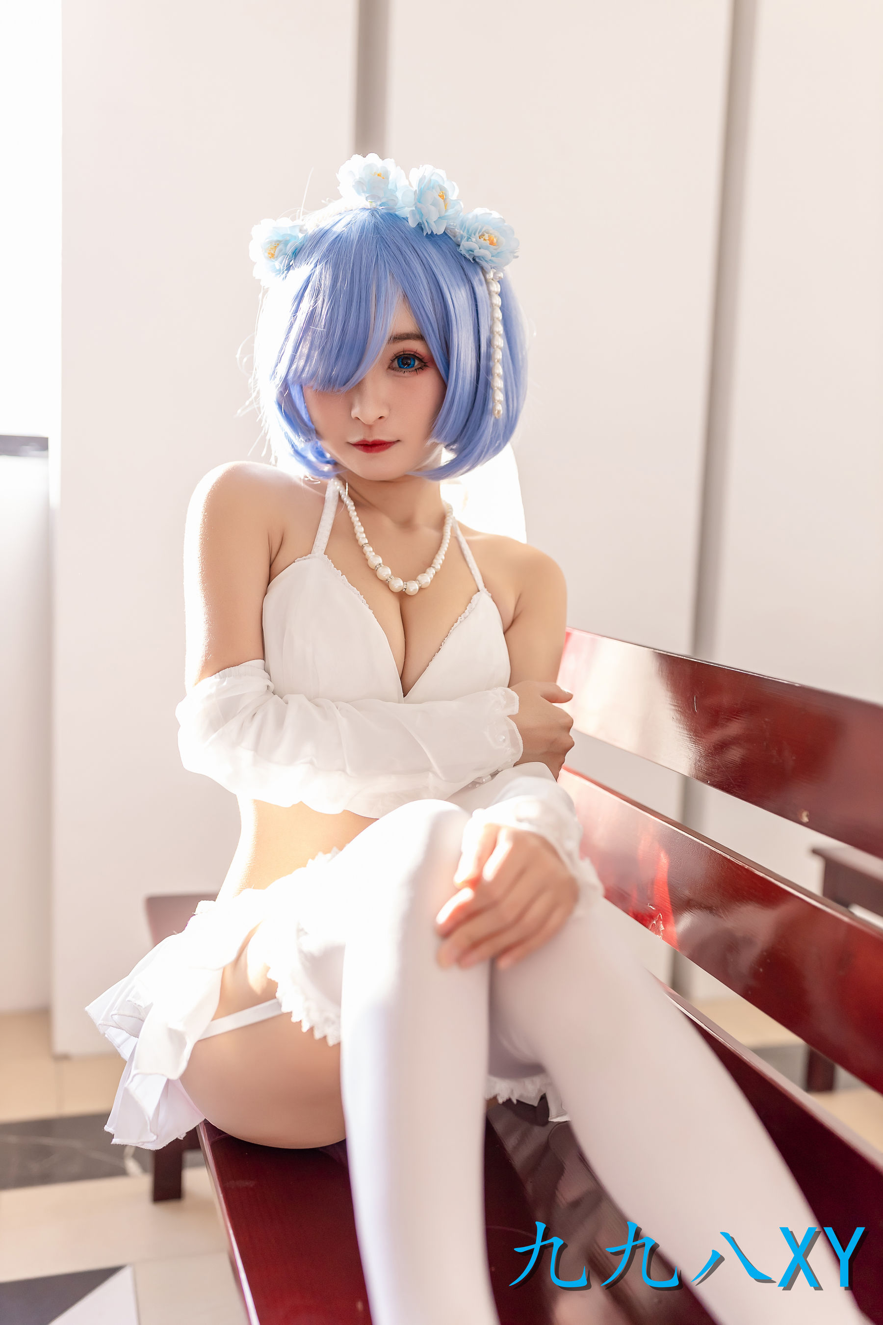 动漫博主九九八XY - 蕾姆花嫁第5张