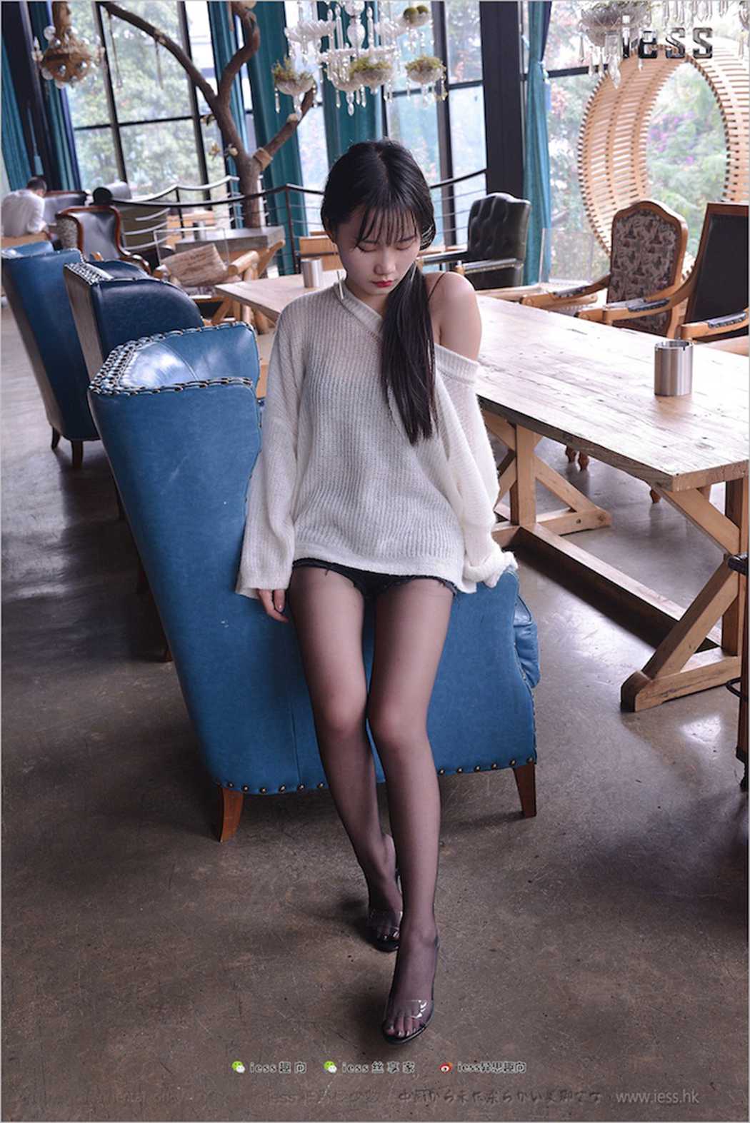 [IESS异思趣向] 2018.02.25 丝族便当204：《长大的女孩要穿黑丝》琪琪 在现浏览第14张