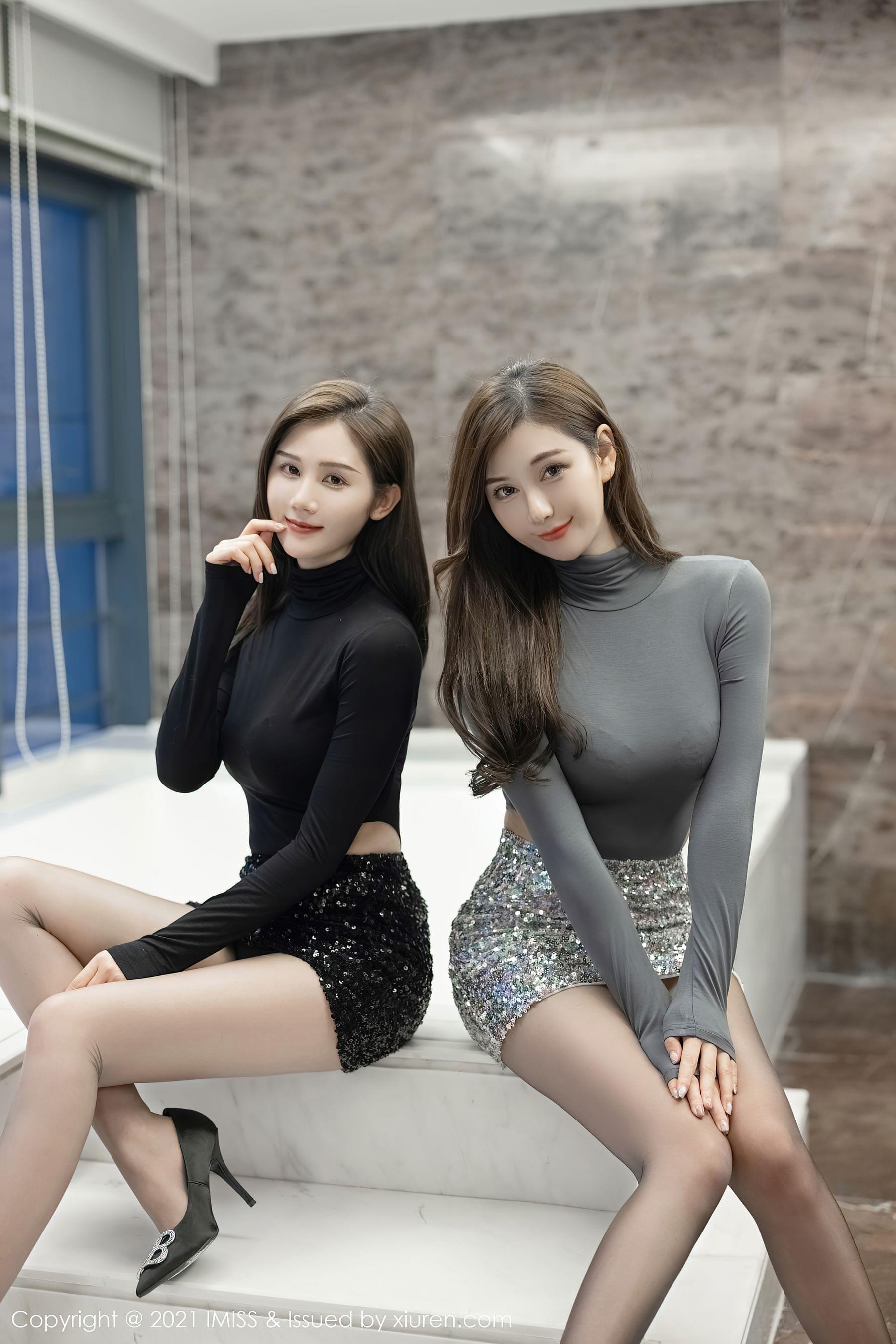 爱蜜社IMiss Vol.582 Lavinia肉肉&SISY思第15张