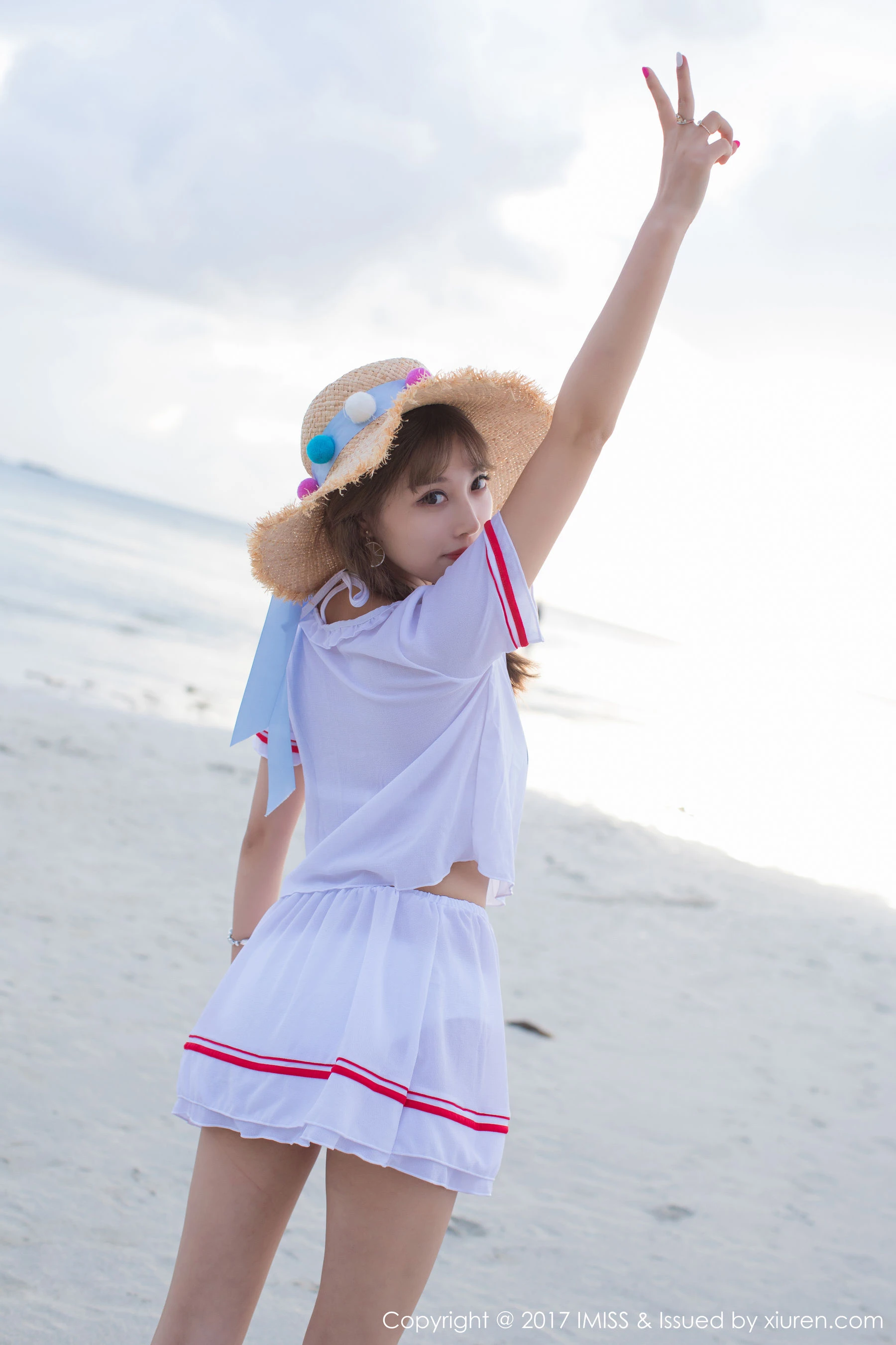  杨晨晨sugar《阳光和沙滩，香车与美人》 爱蜜社IMiss Vol.185第4张