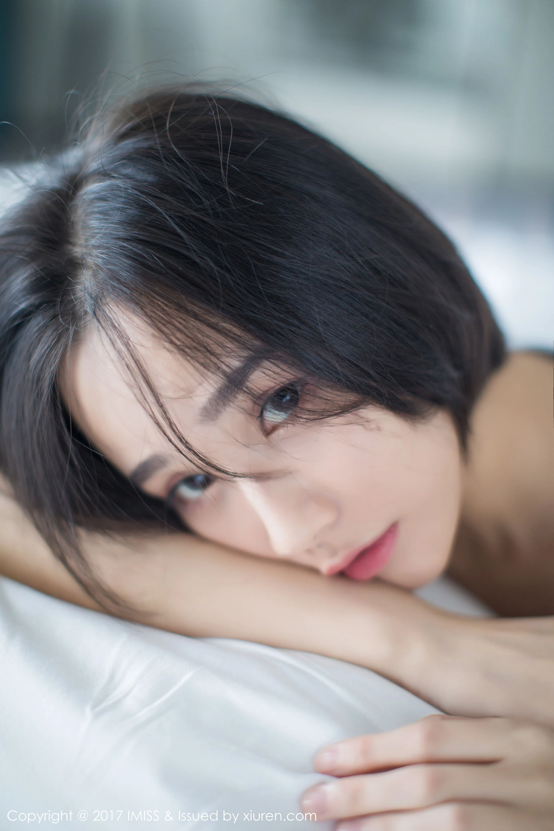 莉雅Livia《日系短发女神》 爱蜜社 VOL.178第3张