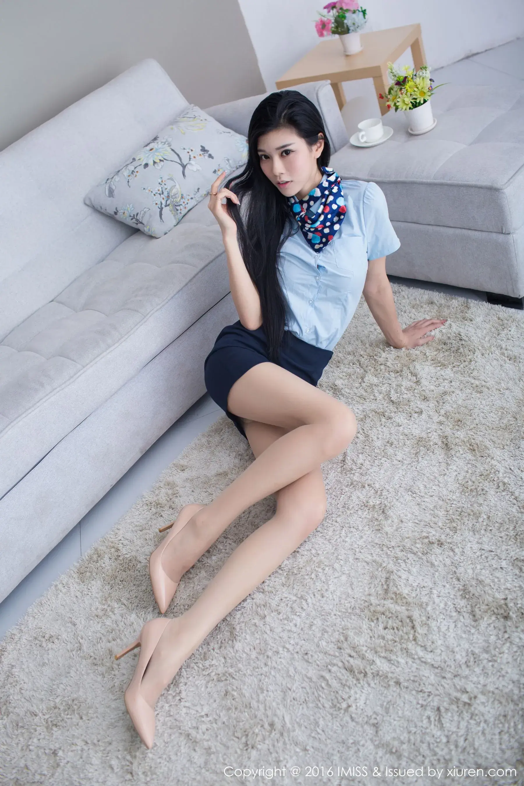  Panadol雅《女仆装+OL装》 爱蜜社IMiss Vol.099第18张