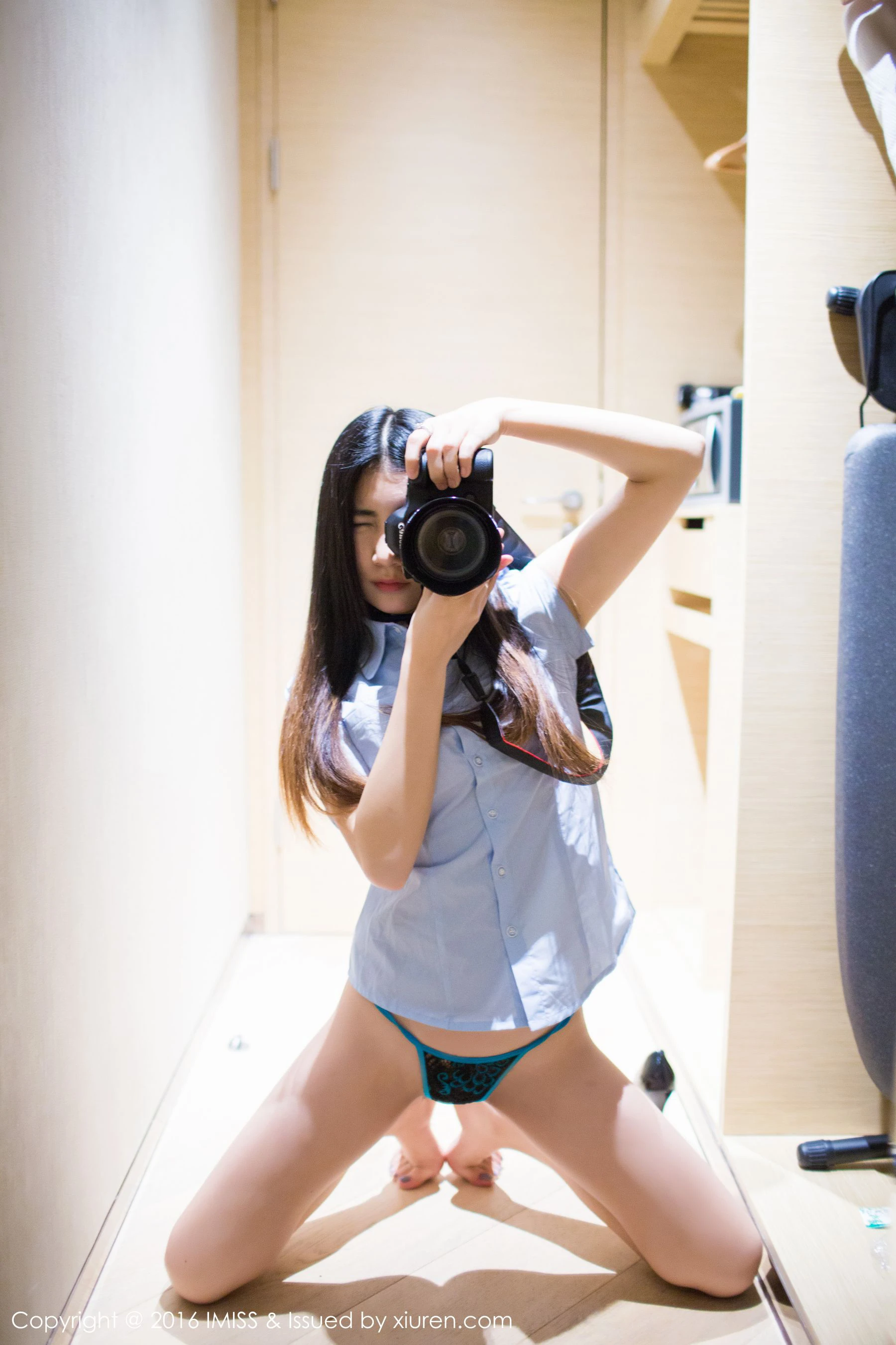 7Seven《制服丝袜美腿》 爱蜜社IMiss Vol.079第17张