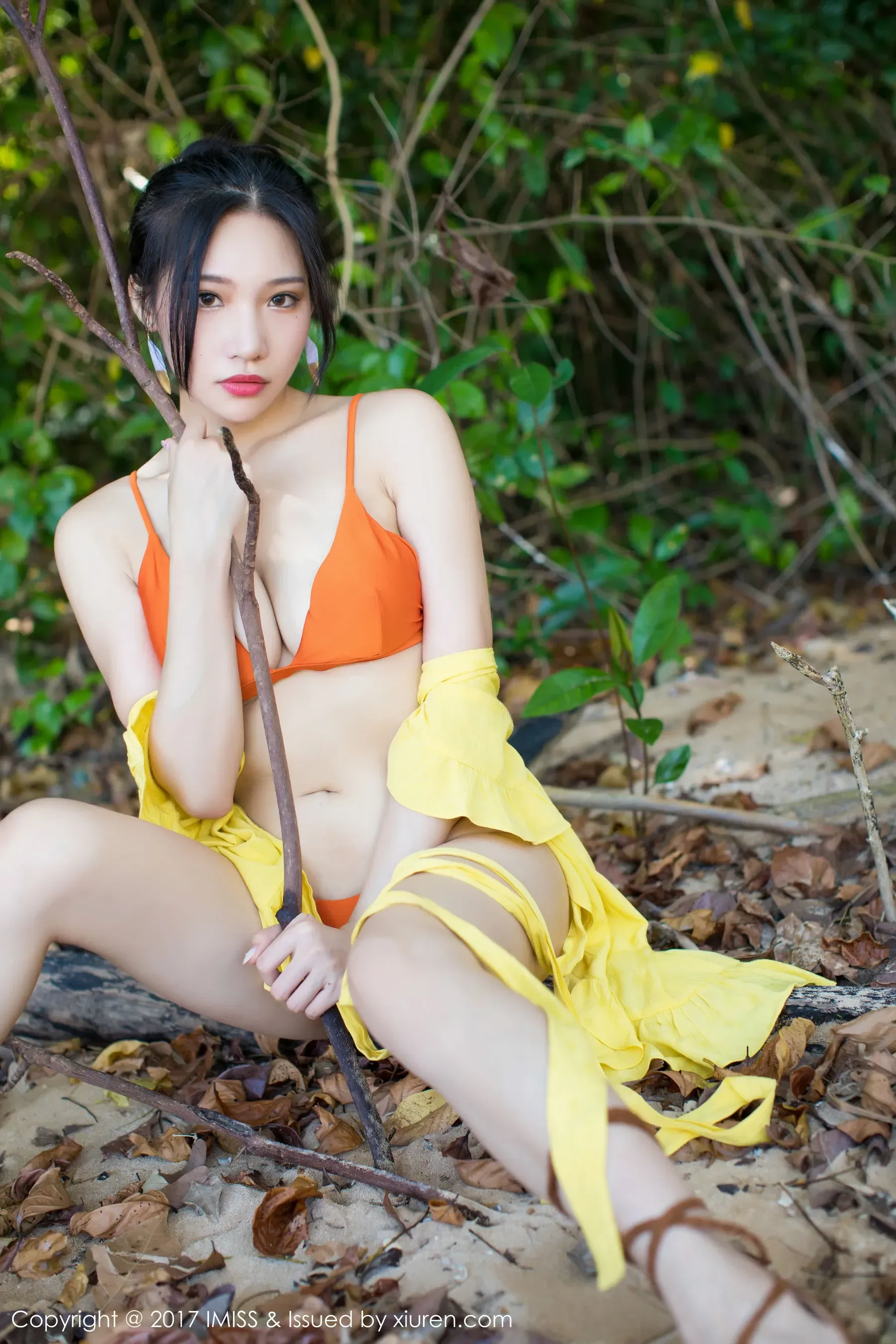  小狐狸Sica《甲米旅拍》比基尼湿身系列 爱蜜社IMiss VOL.202第19张