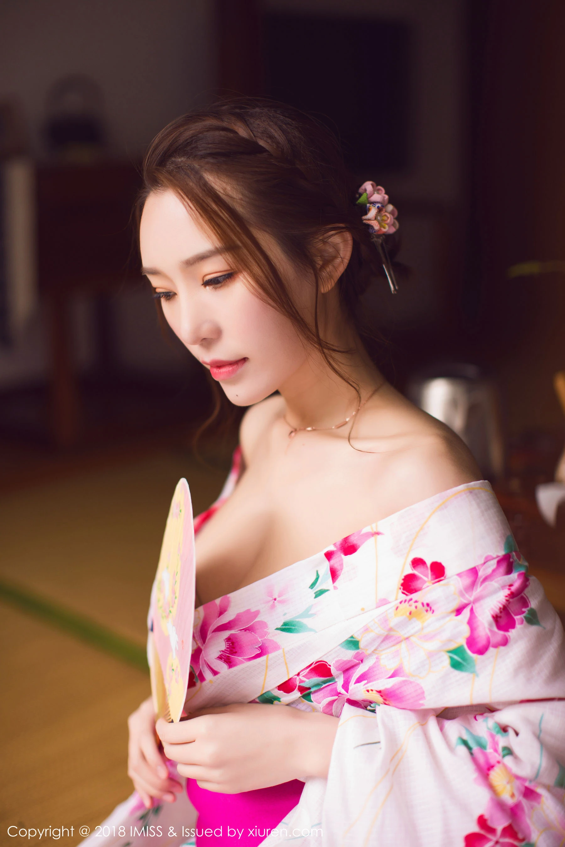 新人模特katrina《首套写真》 爱蜜社IMiss Vol.252第6张