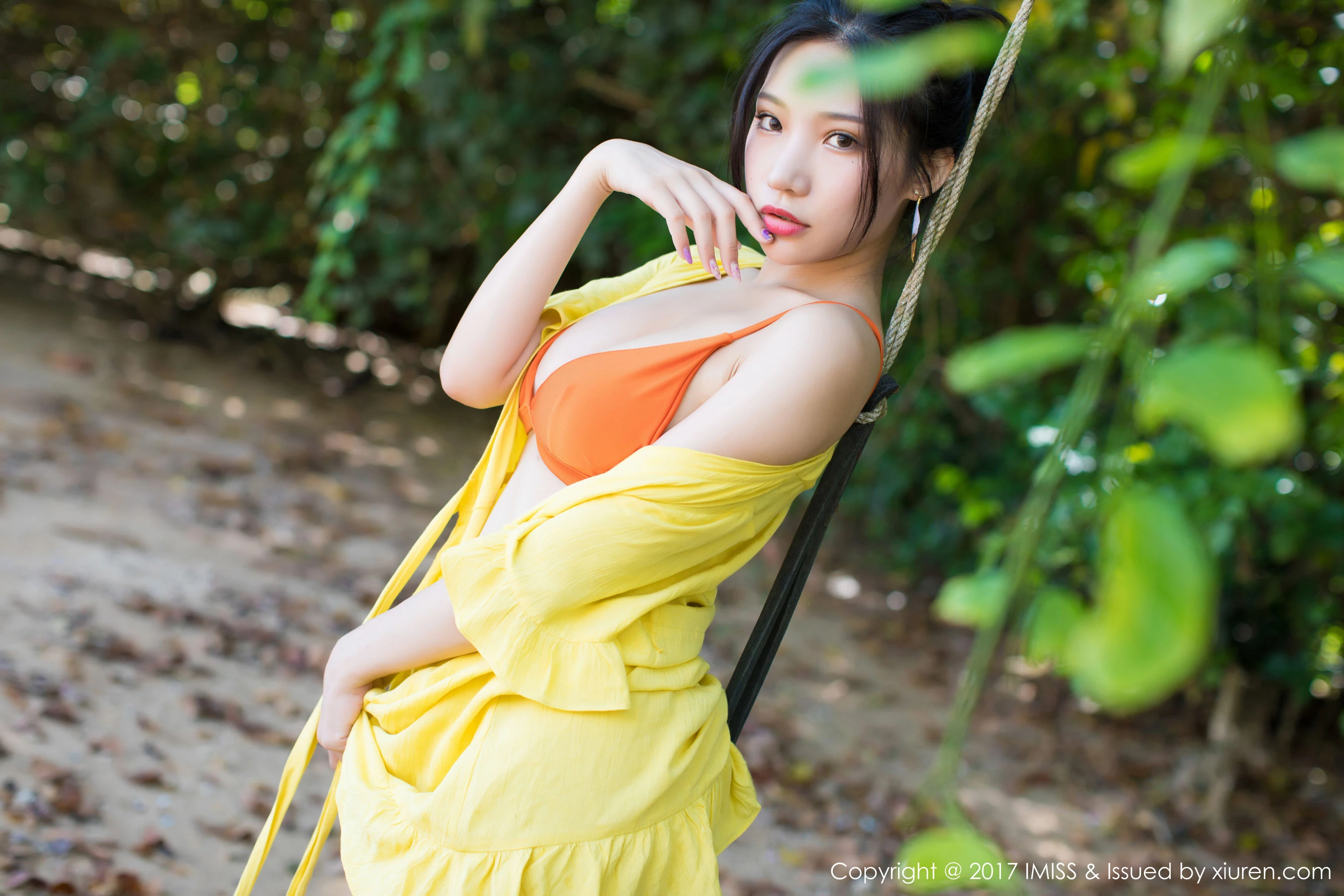  小狐狸Sica《甲米旅拍》比基尼湿身系列 爱蜜社IMiss VOL.202第16张