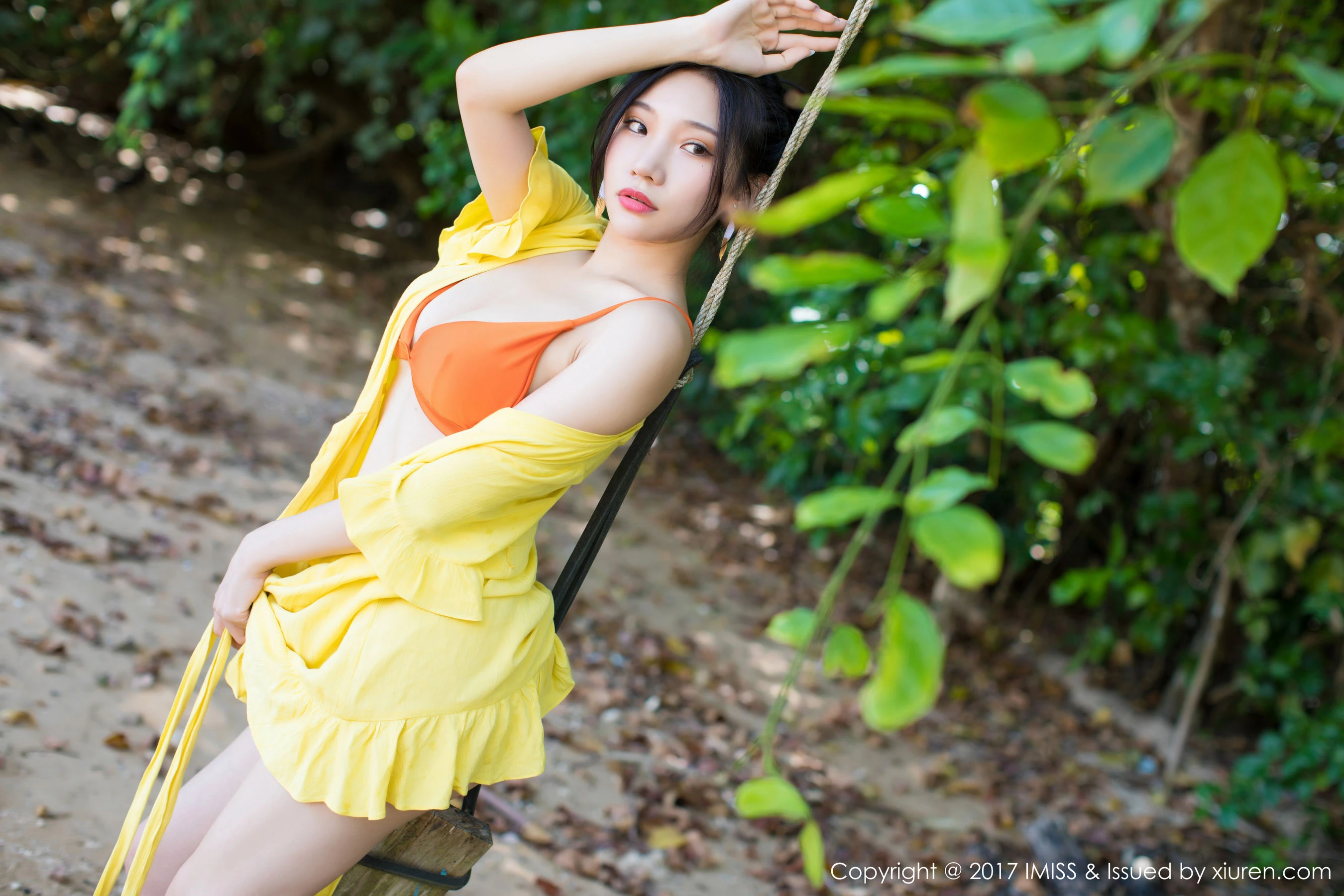  小狐狸Sica《甲米旅拍》比基尼湿身系列 爱蜜社IMiss VOL.202第17张