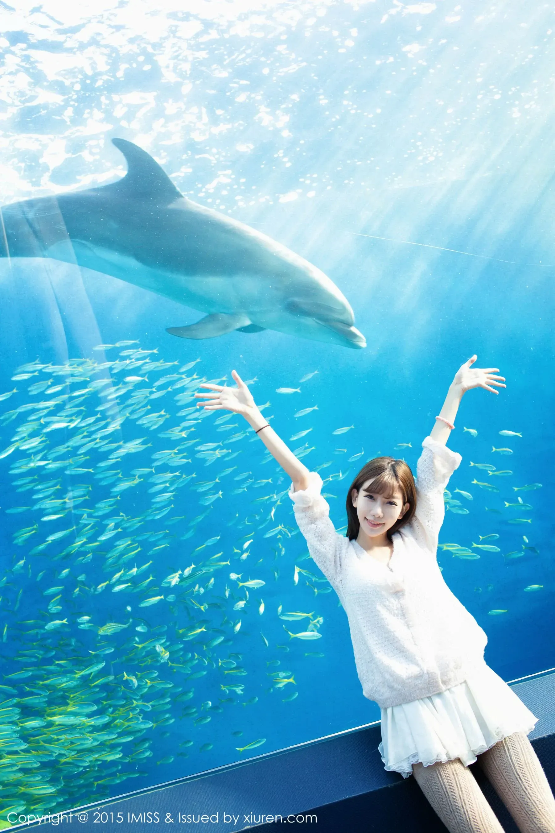 网红陈潇《日本之旅街拍》 爱蜜社IMiss Vol.010第11张