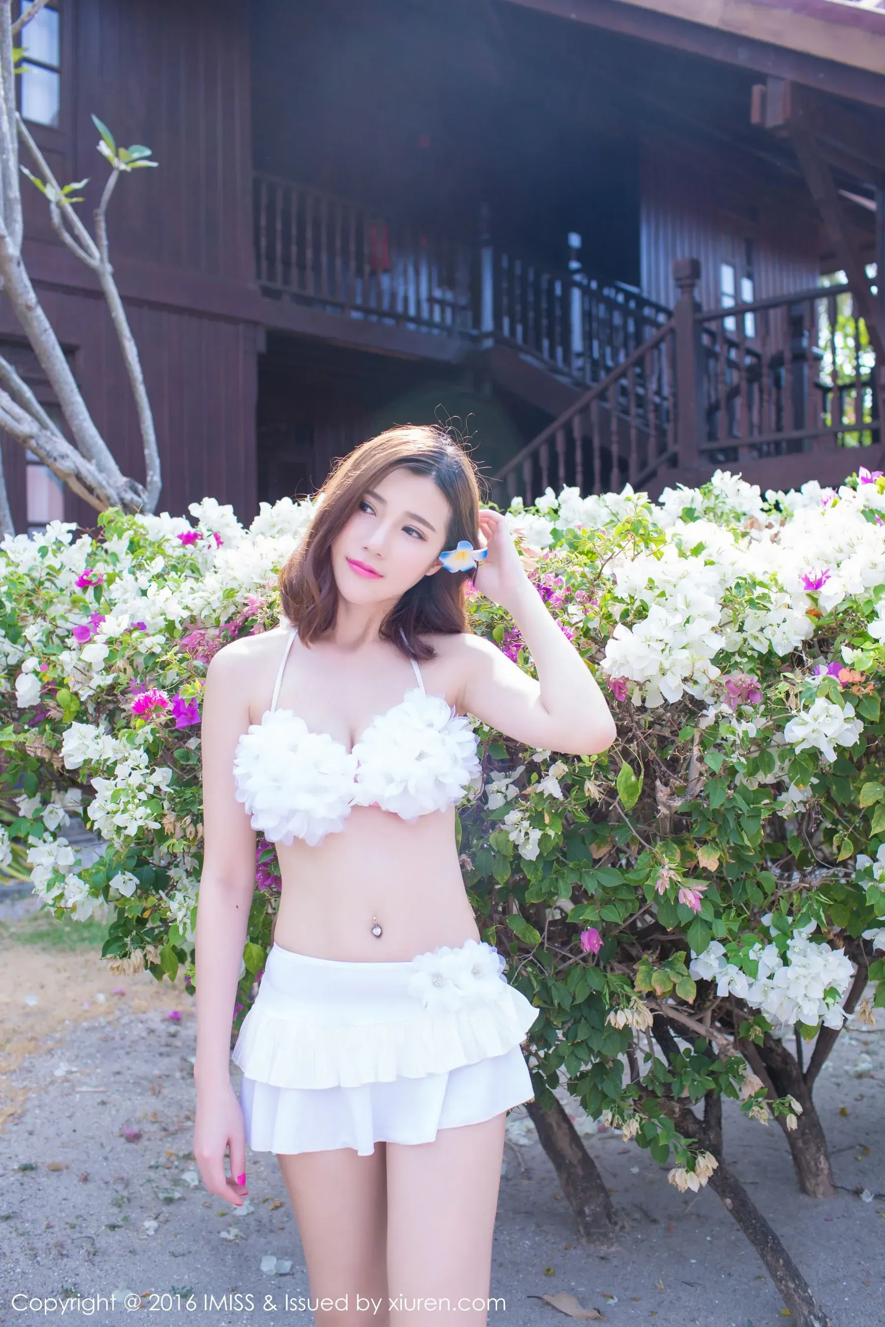 Sandy陈天扬《花仙子般比基尼系列》 爱蜜社IMiss Vol.087第17张