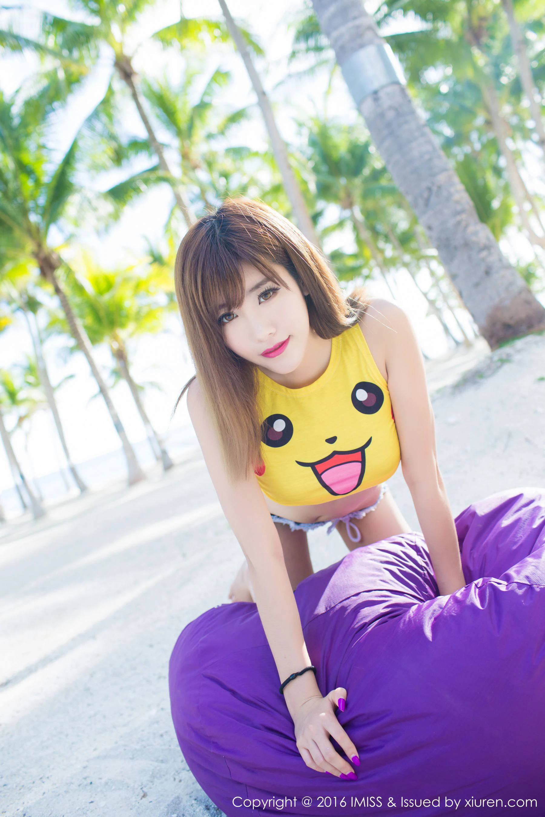  程小烦不烦《皮卡丘+比基尼》 爱蜜社IMiss Vol.057第6张