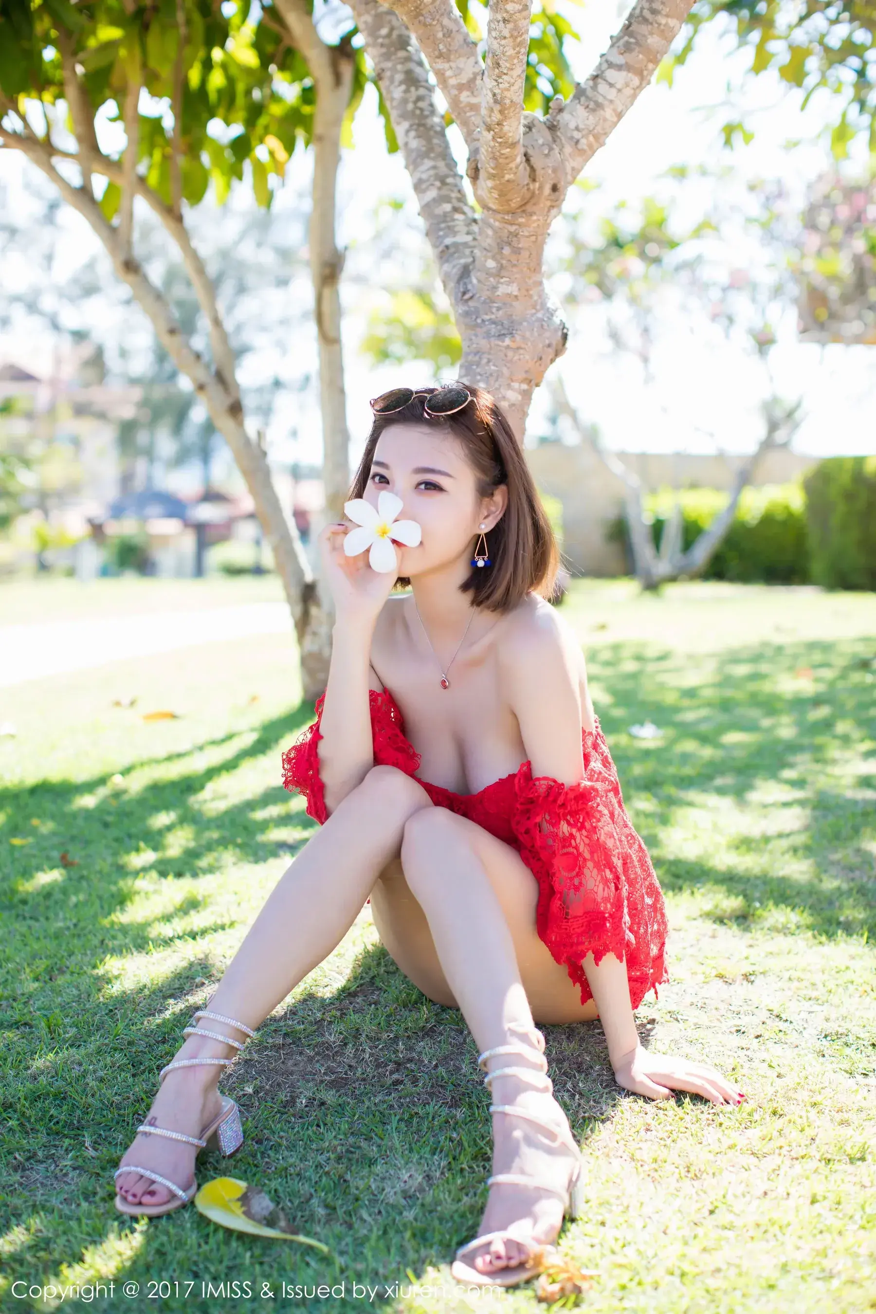  杨晨晨sugar《海边小清新+篮球服》 爱蜜社 VOL.169第14张