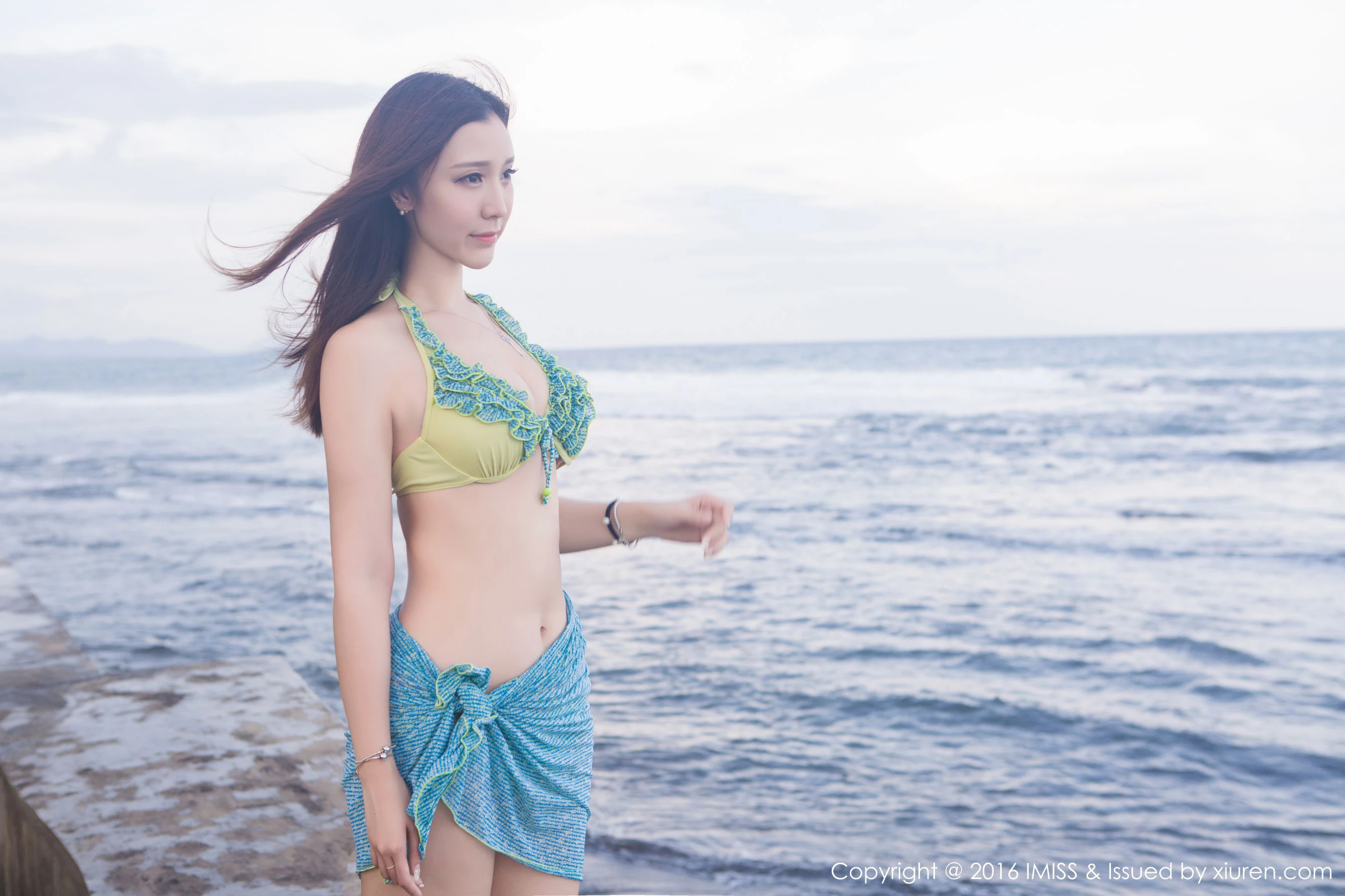  气质女神@淼淼萌萌哒《巴厘岛旅拍》 爱蜜社IMiss Vol.102第7张
