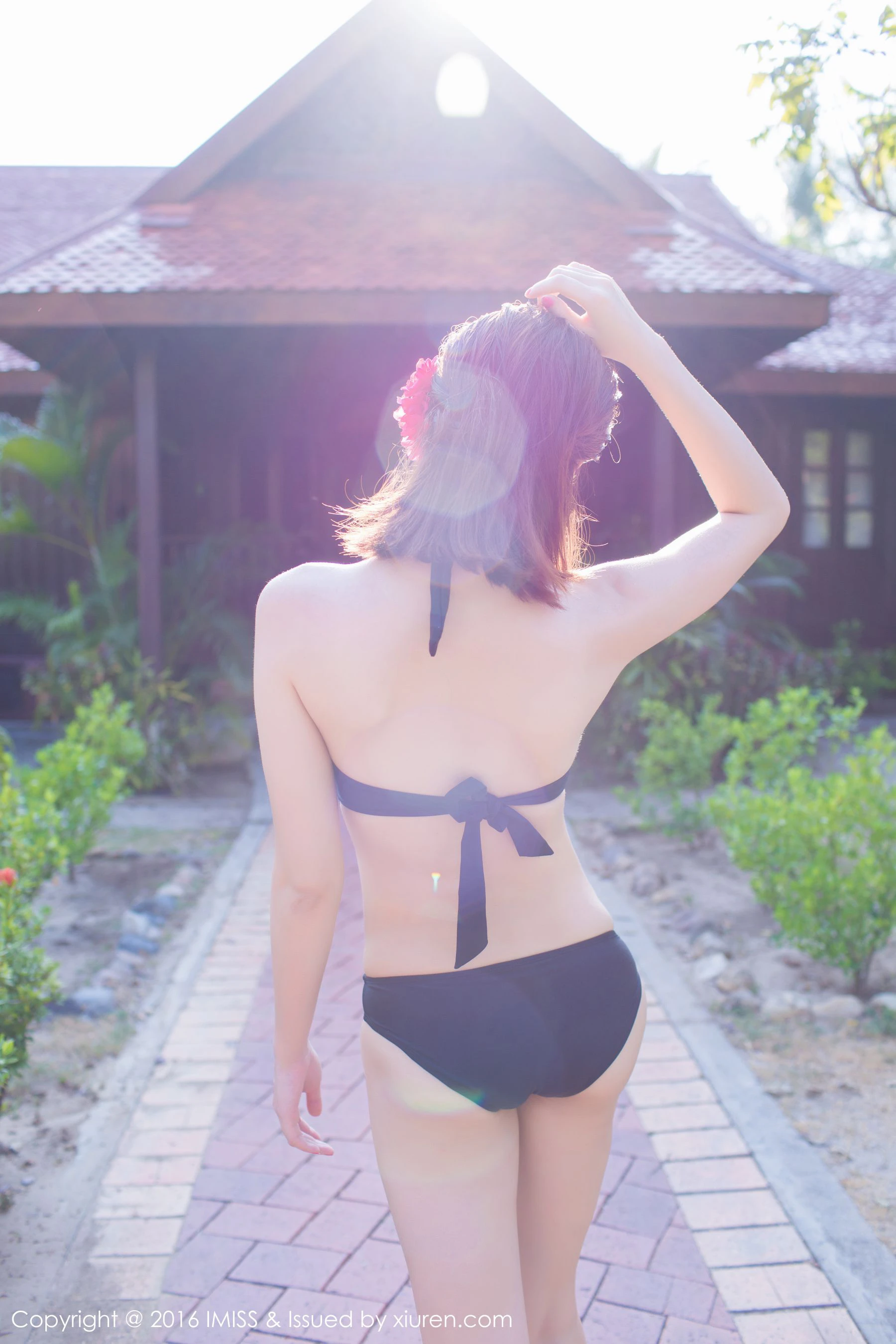 Sandy陈天扬《花仙子般比基尼系列》 爱蜜社IMiss Vol.087第1张