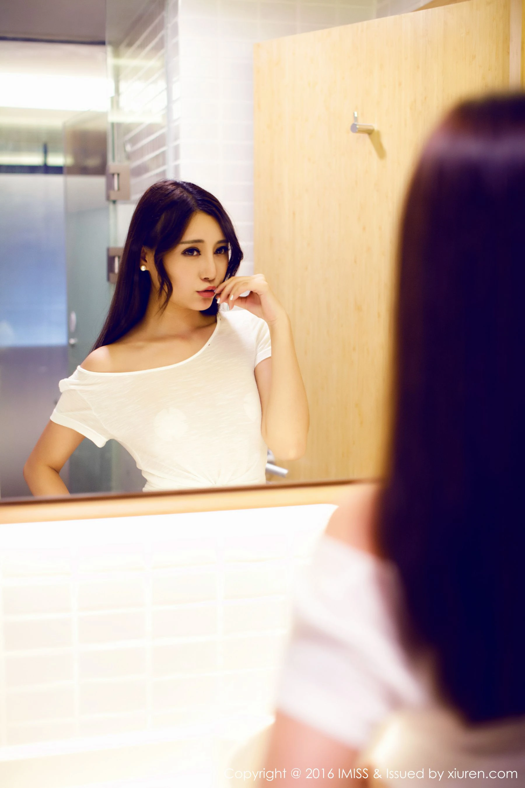 樂樂Mango《性感内衣+湿身诱惑》 爱蜜社IMiss Vol.064第6张