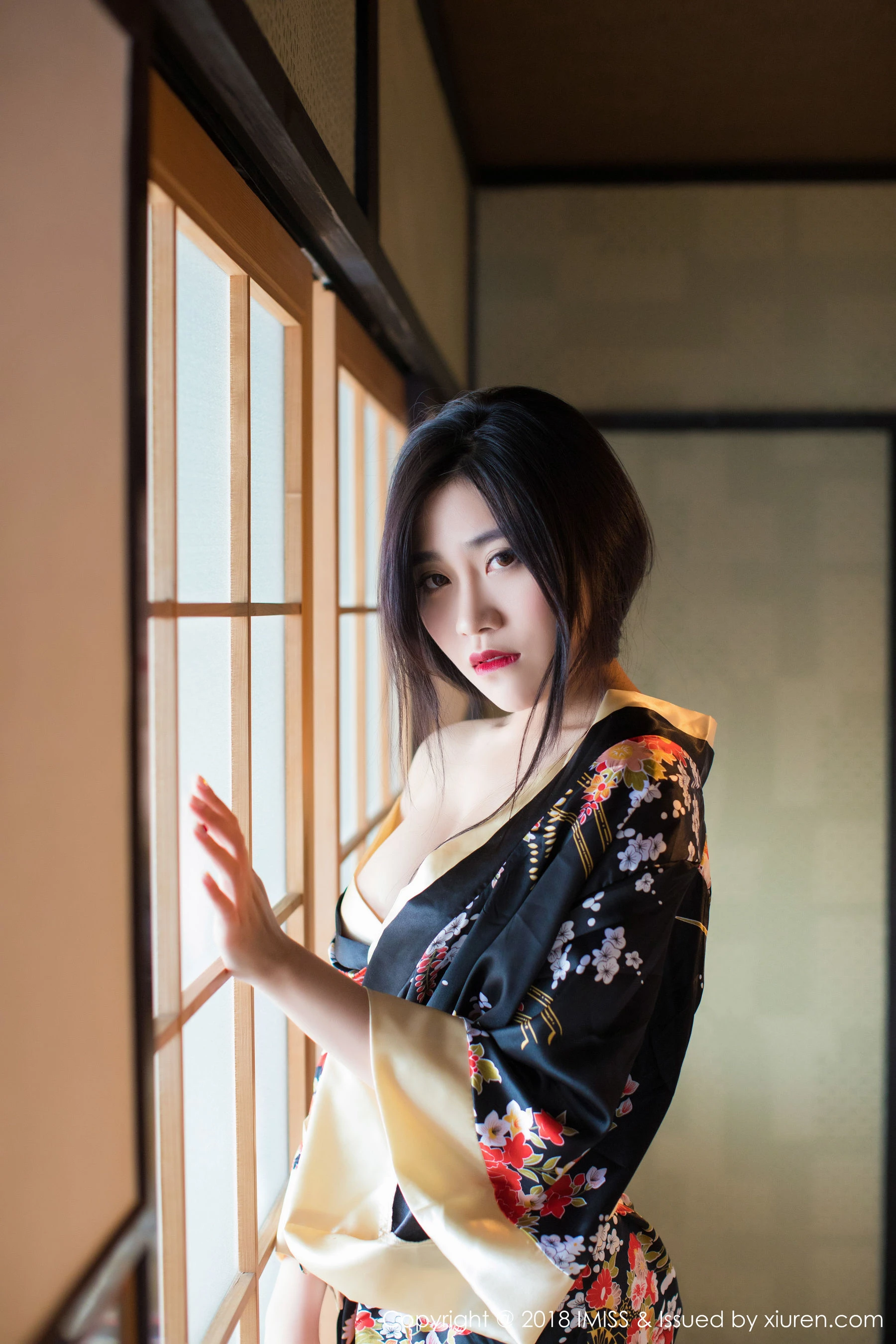 许诺Sabrina《北海道旅拍第三套》 爱蜜社IMiss Vol.254第16张