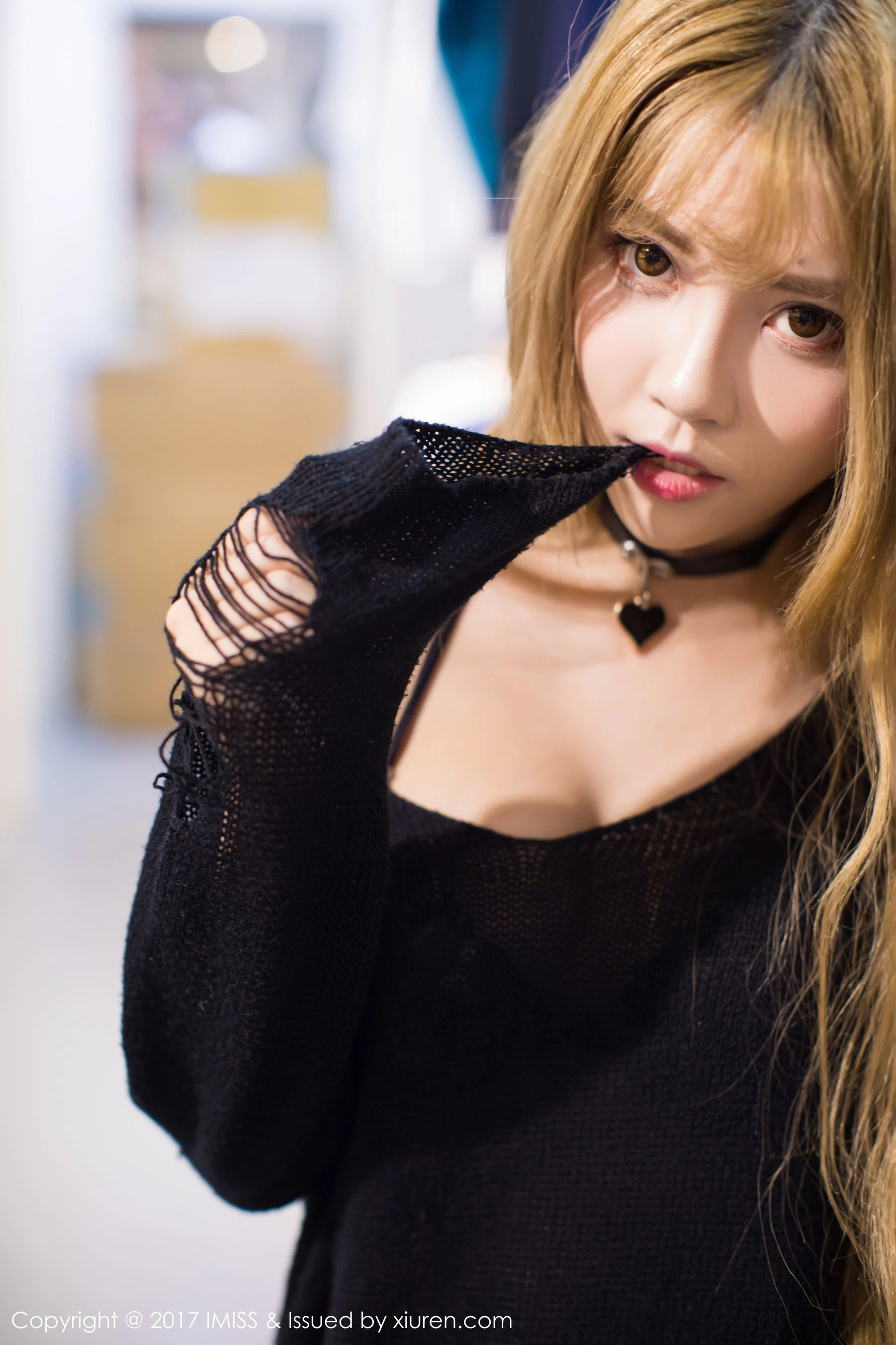 模特夏正正首套 爱蜜社 VOL.172第12张