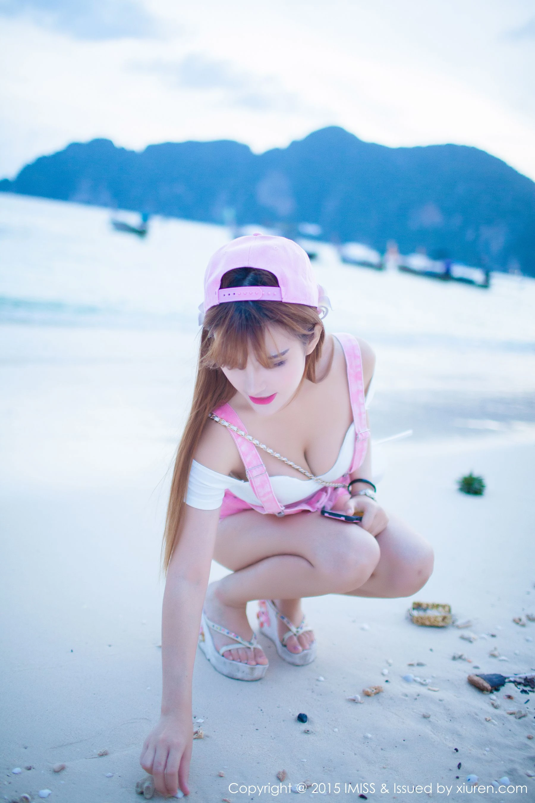 LalaBaby啦啦《清凉比基尼+牛仔热裤》 爱蜜社IMiss Vol.039第15张