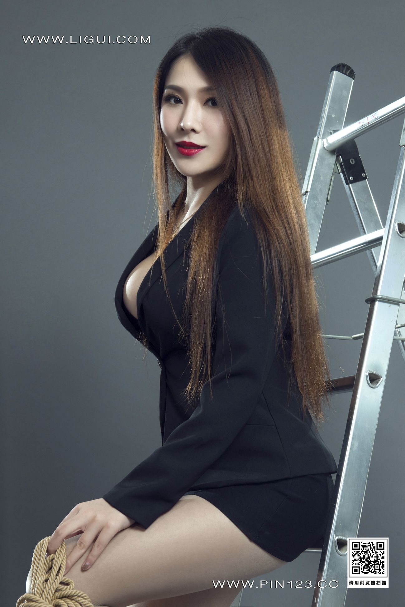 [Ligui丽柜]2022.06.09《紧缚职女》文静第12张