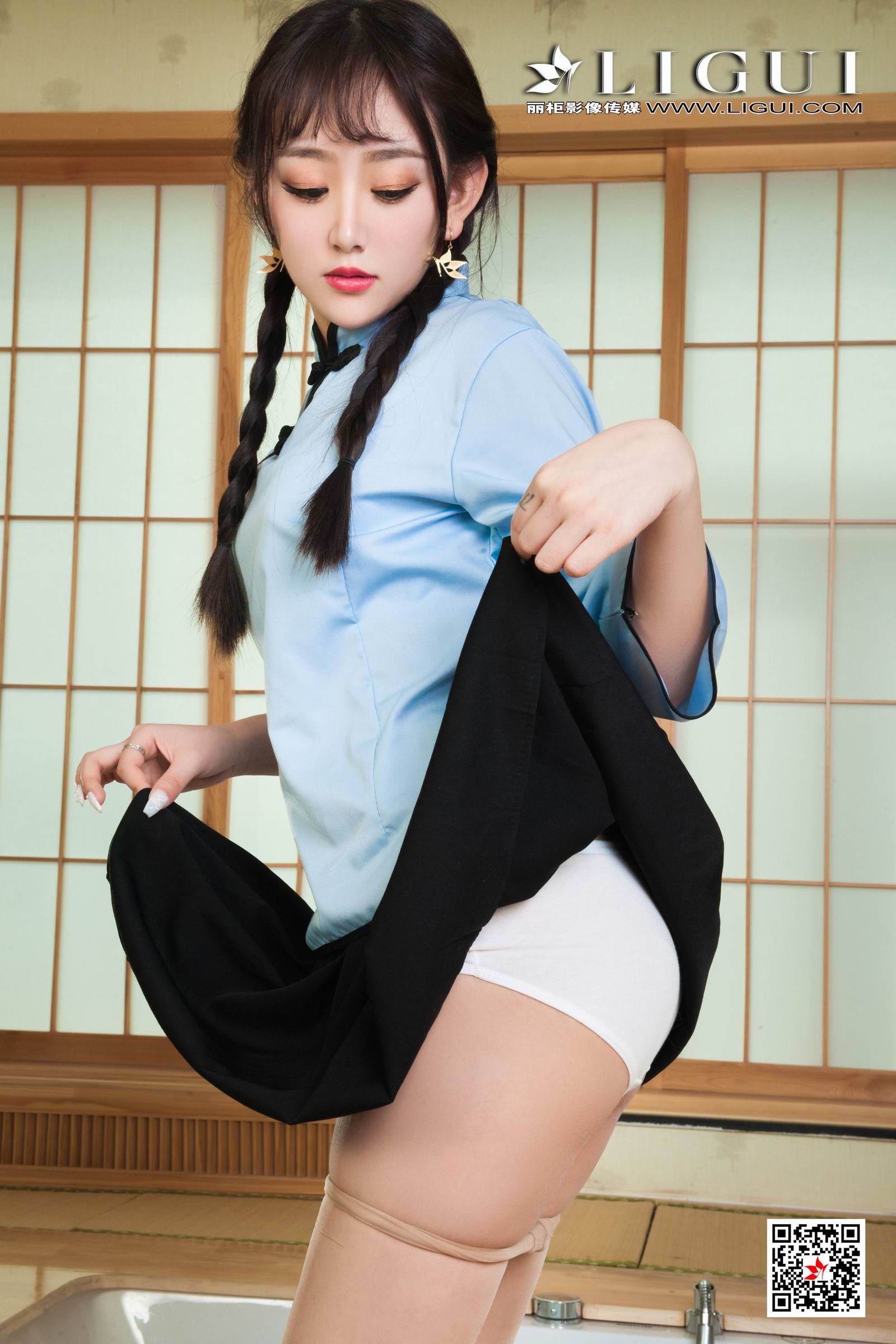 Ligui丽柜 2021.08.02 网络丽人 Model 小熊第9张