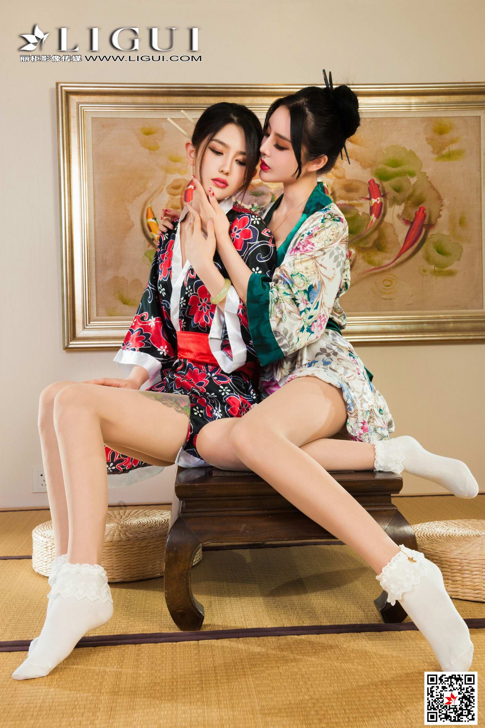 Ligui丽柜 2021.08.20 网络丽人 Model 凉儿&amp;甜甜第19张