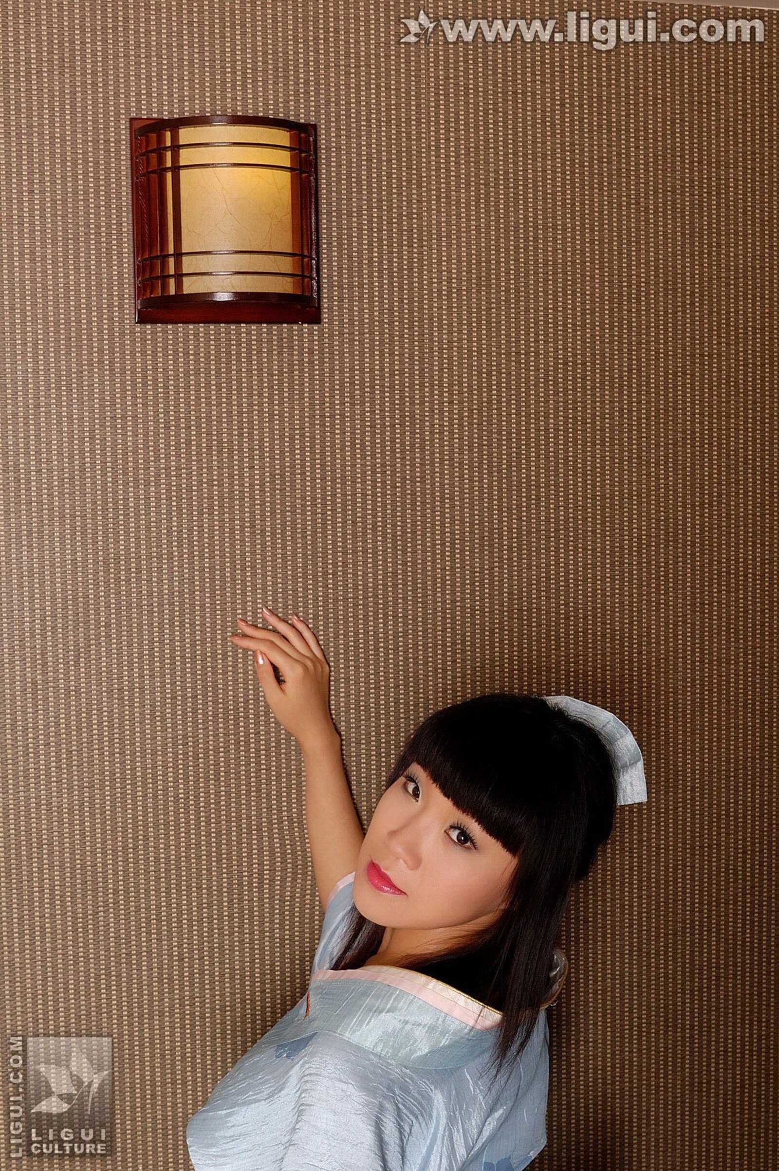 Model 伊园《日本丝袜少女与狗熊的邂逅》 [丽柜第8张