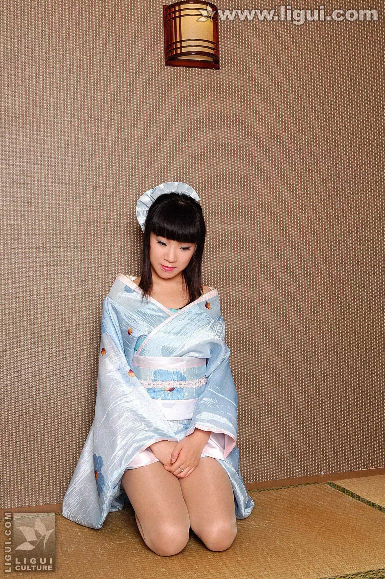 Model 伊园《日本丝袜少女与狗熊的邂逅》 [丽柜第7张