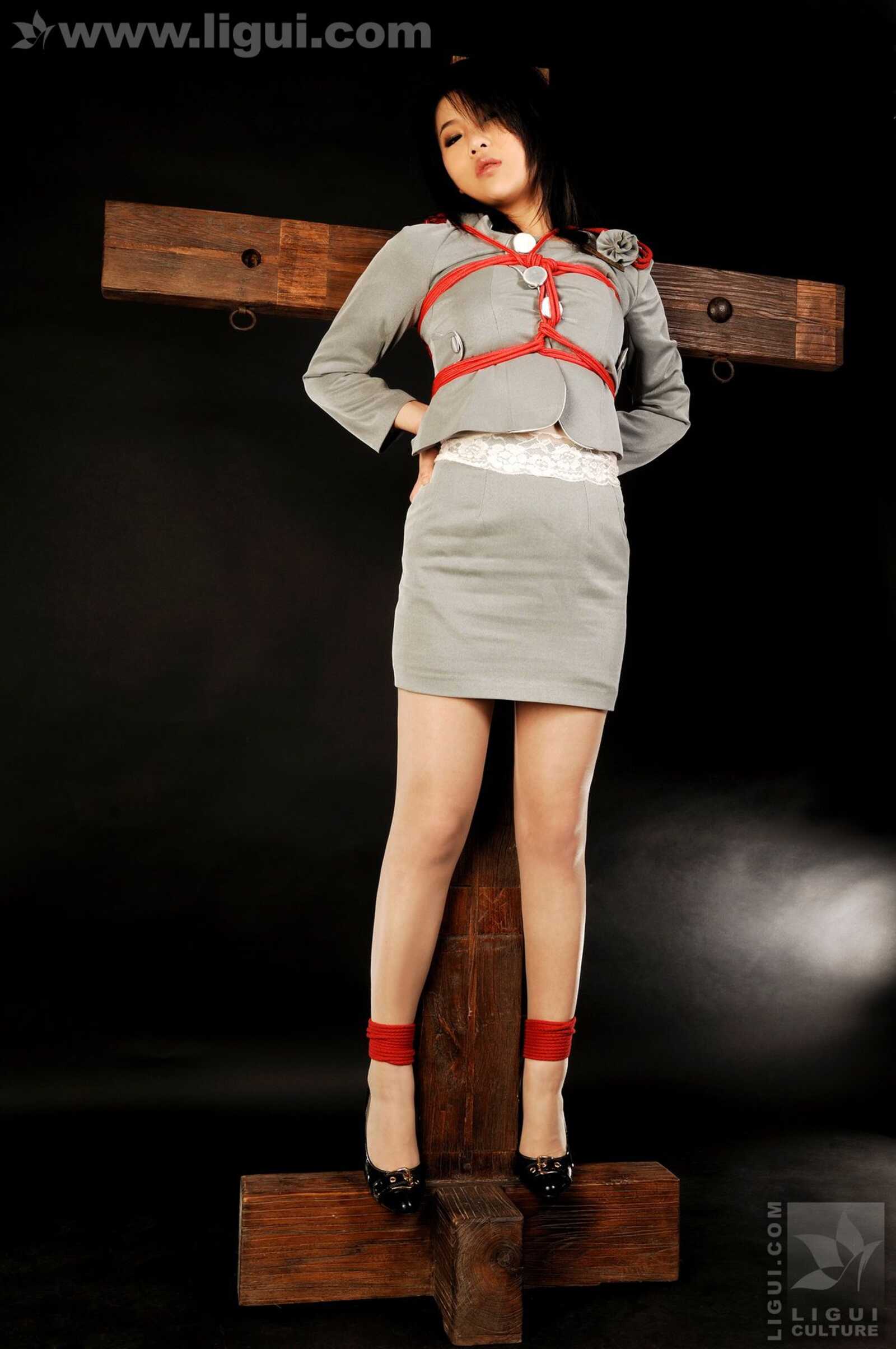 Model 文静《被束缚的女秘书》 [丽柜美束LiGui] 美第7张