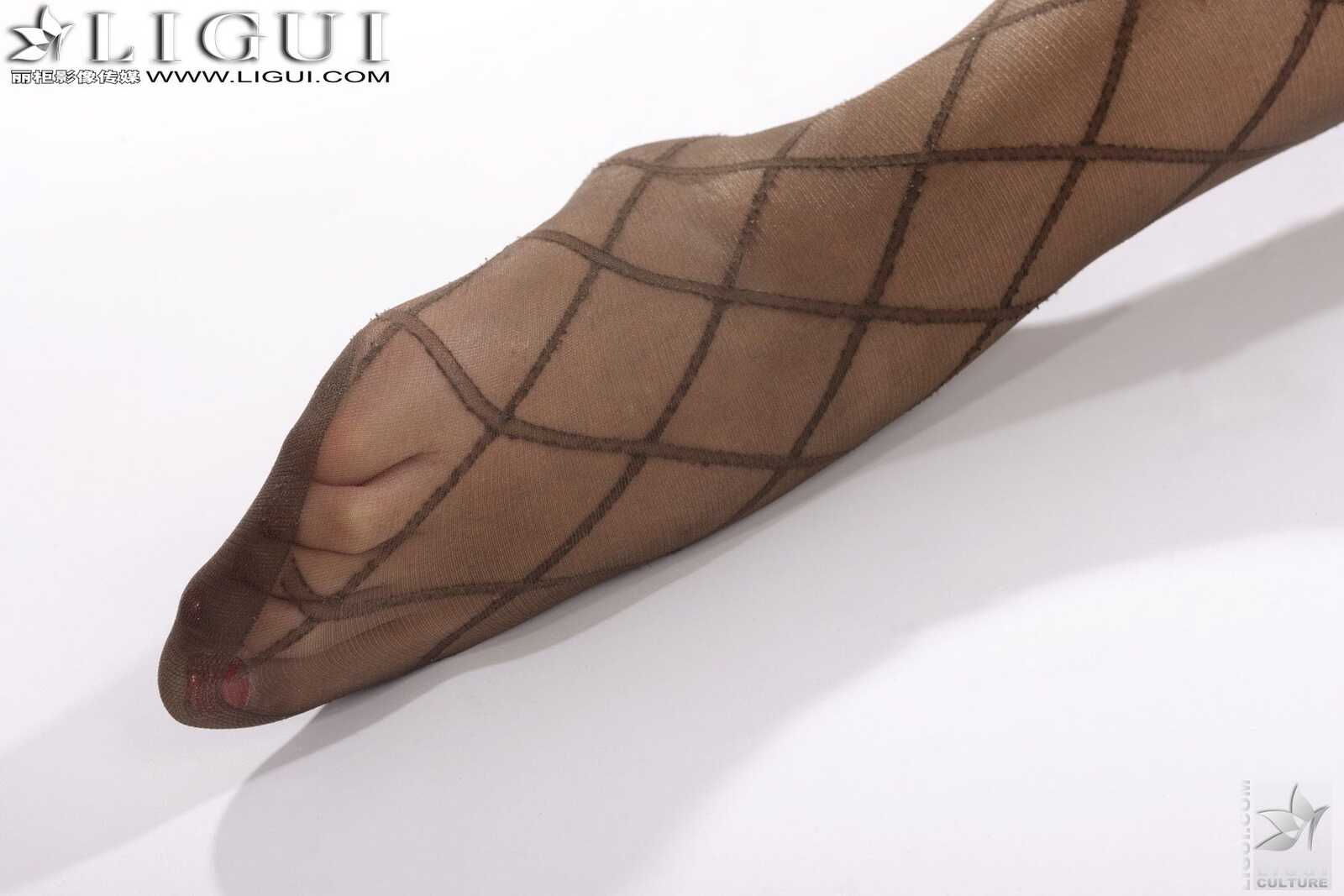 Model 田甜《网丝的诱惑》 [丽柜LiGui] 美腿玉足写第9张