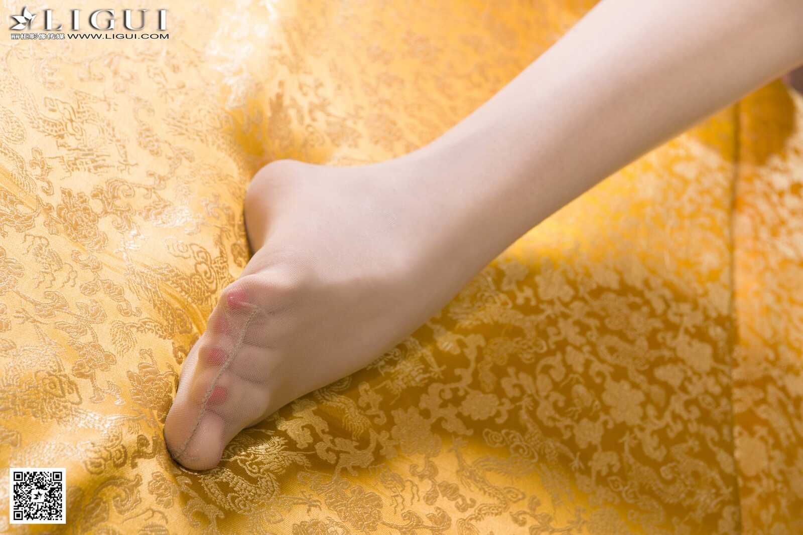 Model 乐乐《古典旗袍茶艺丝足》上下全集 [丽柜第5张