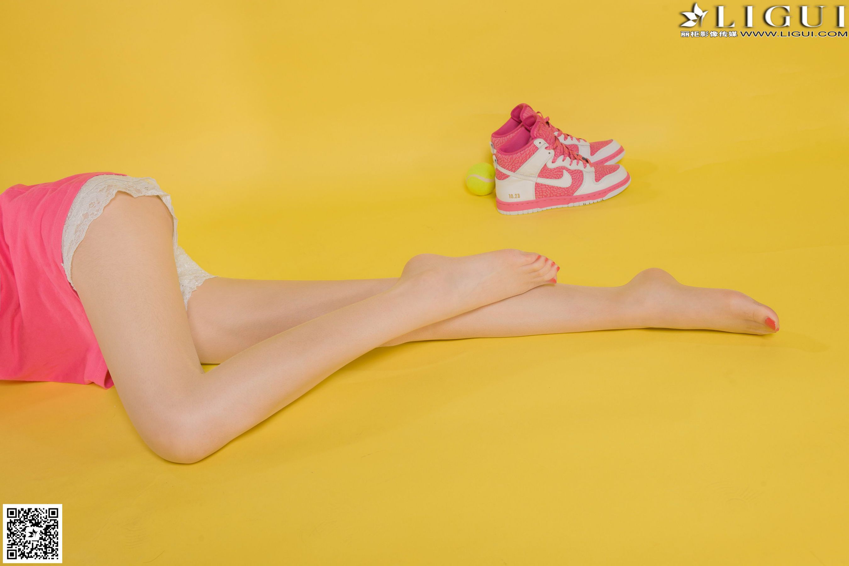 [丽柜LiGui] Model 允儿《篮球少女羽毛球运动系列》第3张