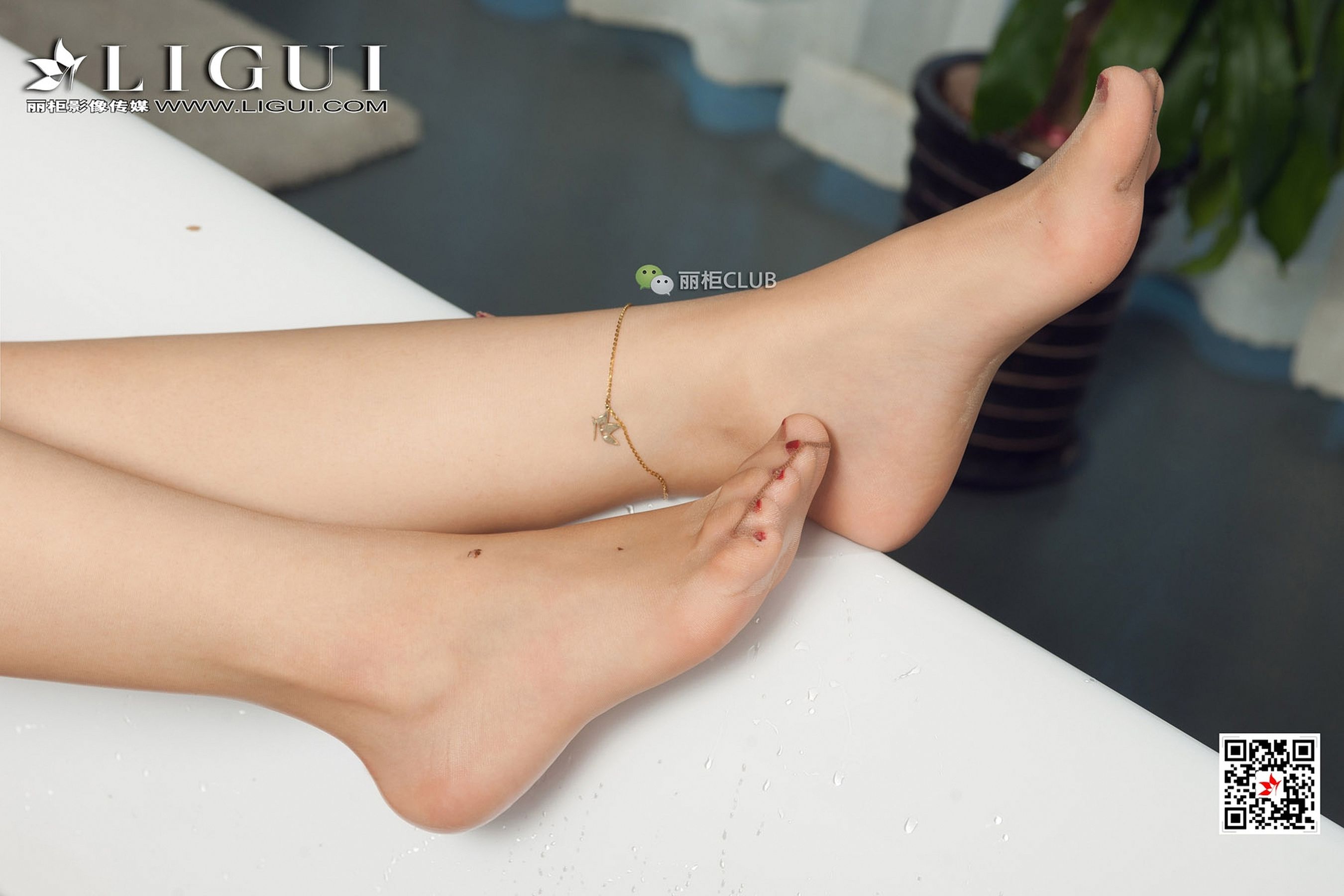 足模Yoki《私房丝足》 [丽柜Ligui] 写真集第12张