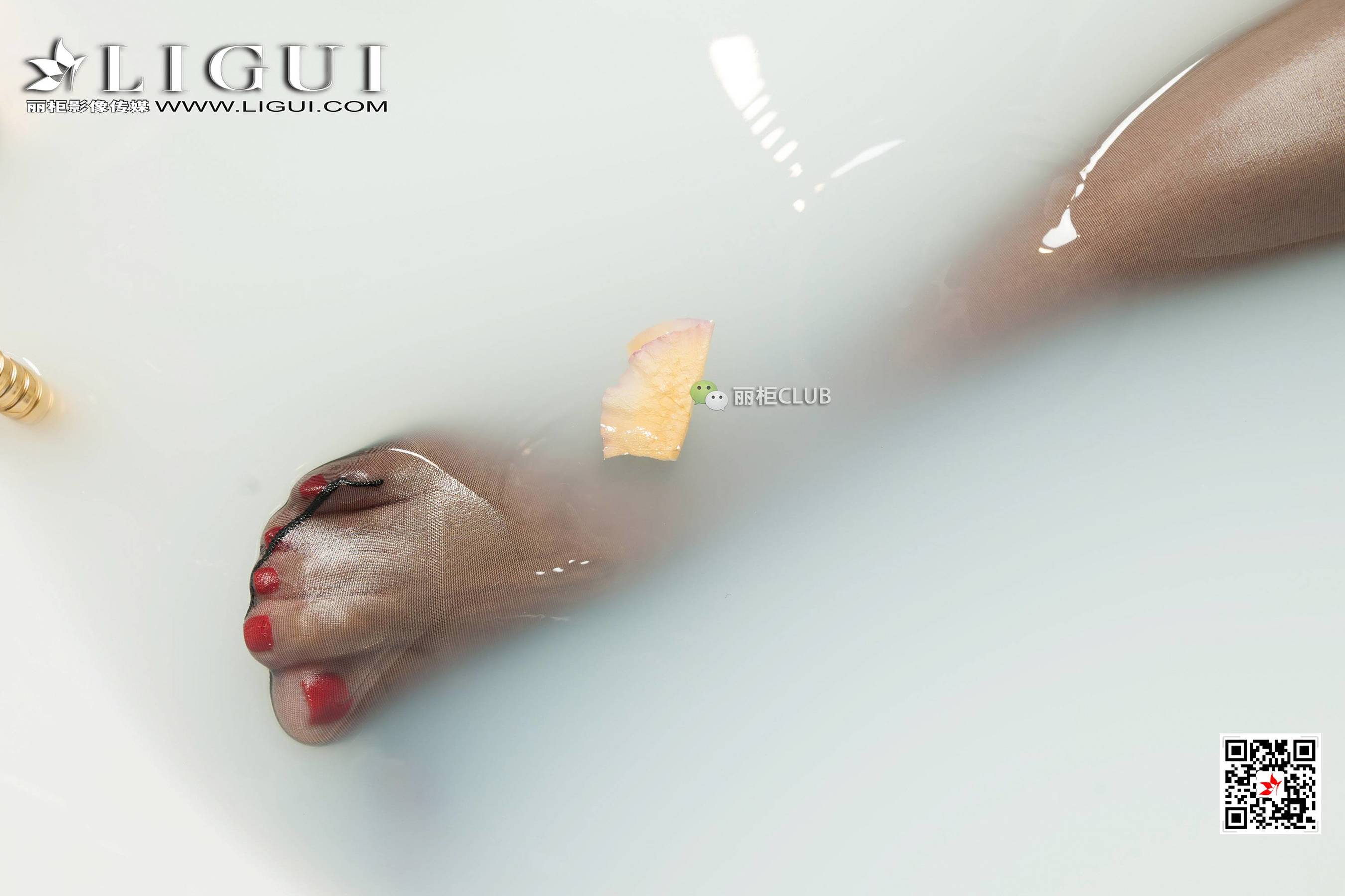 足模然然《浴缸丝足迷情》 [丽柜LIGUI] 网络丽人第9张