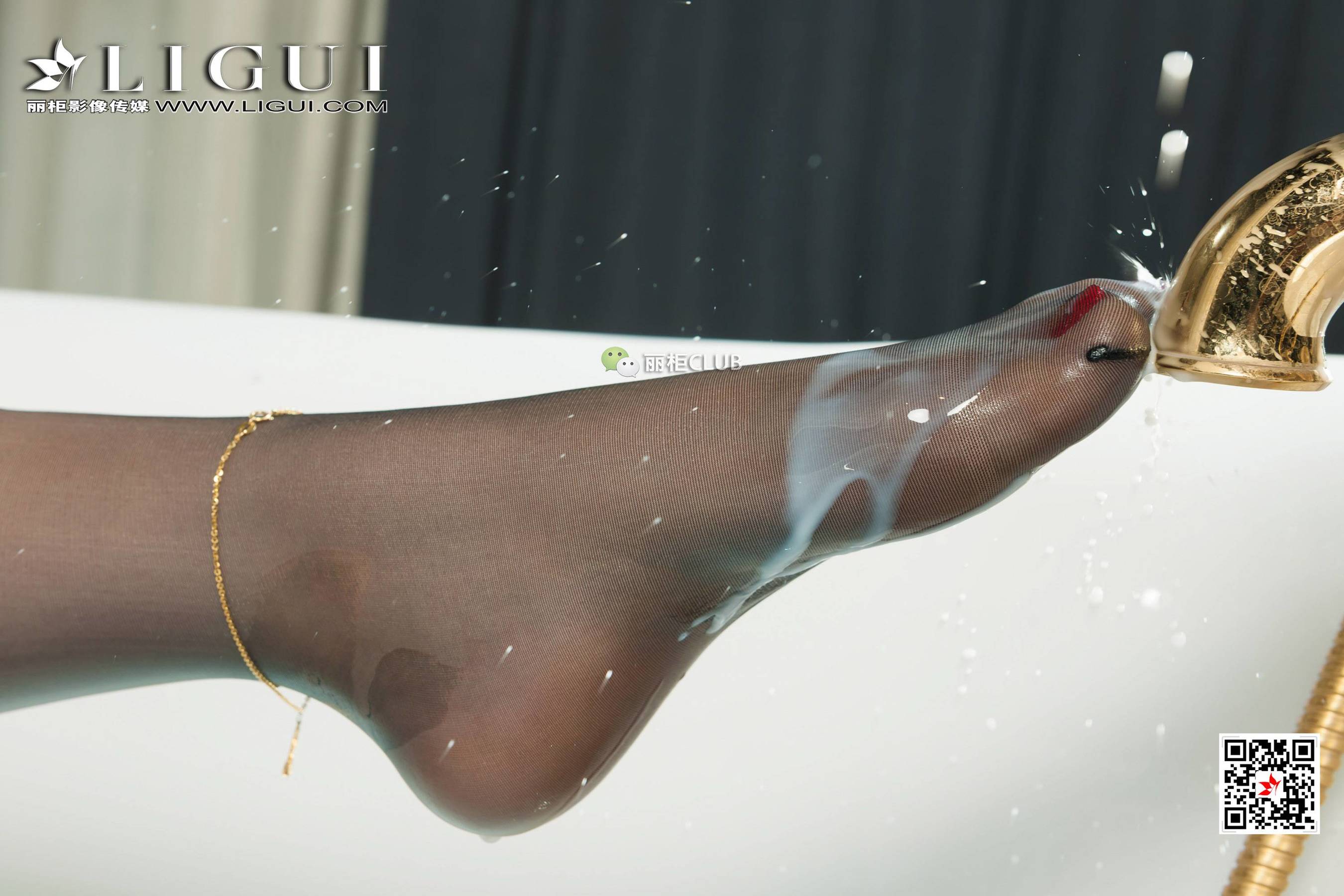 足模然然《浴缸丝足迷情》 [丽柜LIGUI] 网络丽人第8张