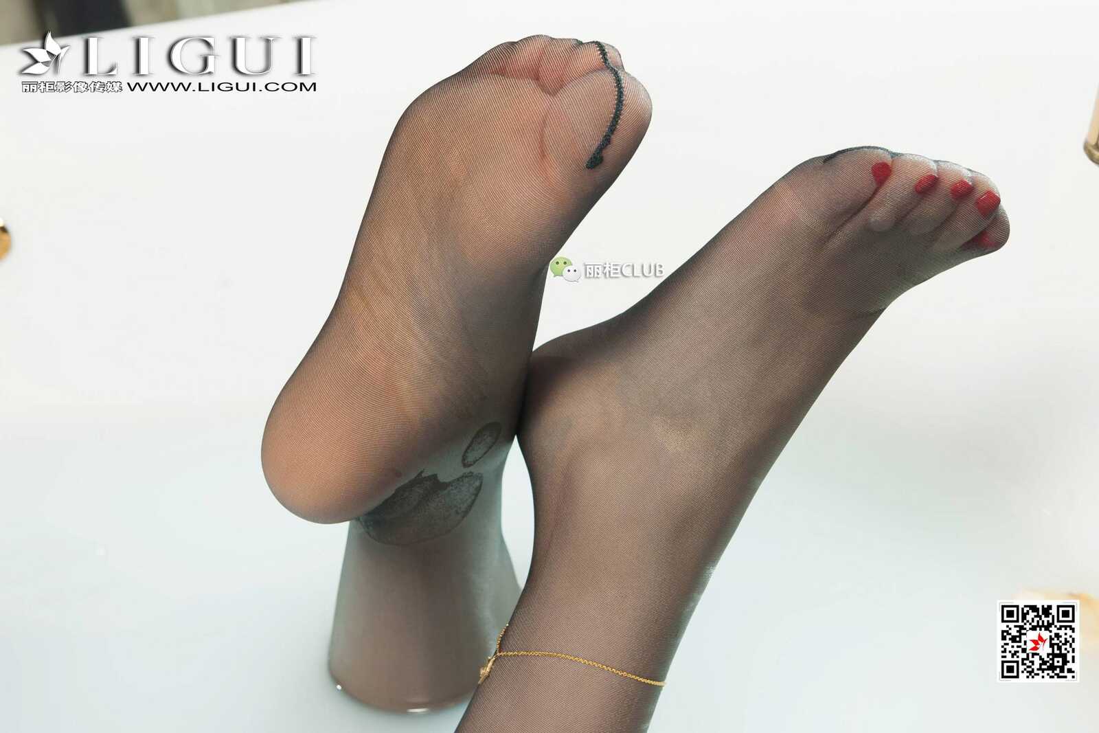 足模然然《浴缸丝足迷情》 [丽柜LIGUI] 网络丽人第5张