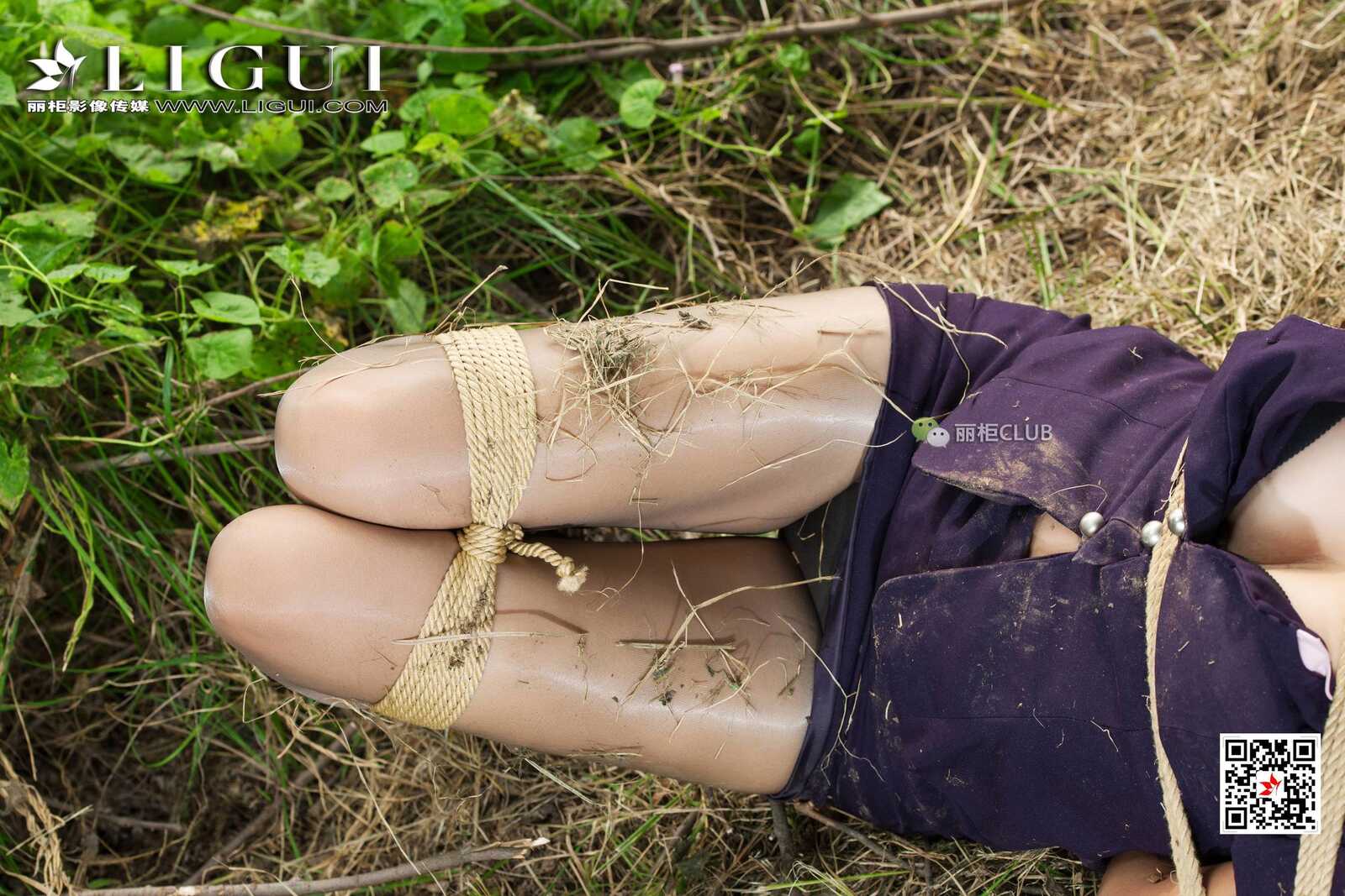 腿模思彤《外拍绳艺人体摄影》 [丽柜LIGUI] 网络第14张