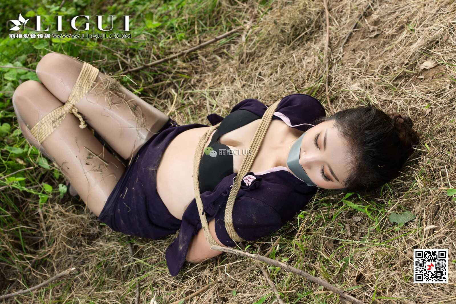 腿模思彤《外拍绳艺人体摄影》 [丽柜LIGUI] 网络第12张