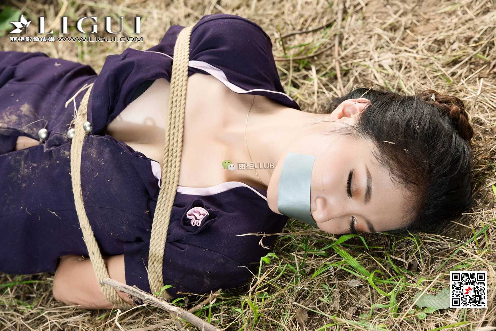 腿模思彤《外拍绳艺人体摄影》 [丽柜LIGUI] 网络第13张