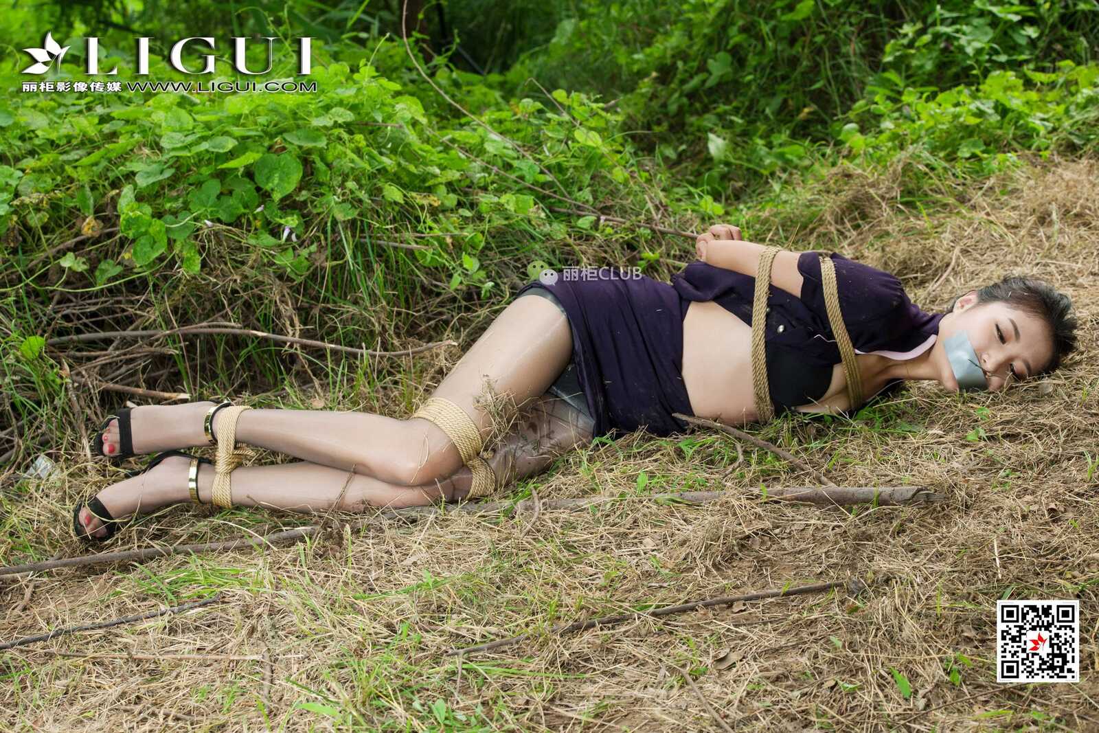 腿模思彤《外拍绳艺人体摄影》 [丽柜LIGUI] 网络第11张