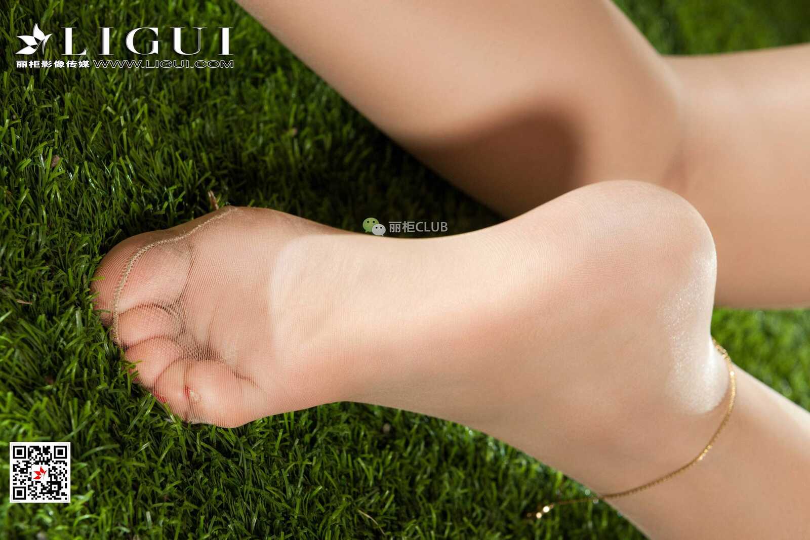 腿模筱筱《足球宝贝丝足》 [丽柜LIGUI] 网络丽人第4张