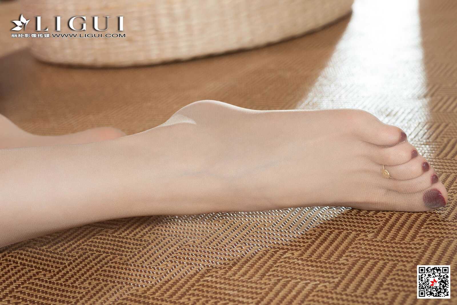 模特凉儿《肉丝厨娘》 [丽柜Ligui] 网络丽人 写真第10张