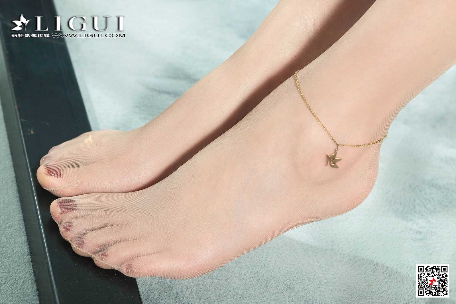 腿模汀汀《紧身裤美腿美脚》 [丽柜Ligui] 写真集第1张