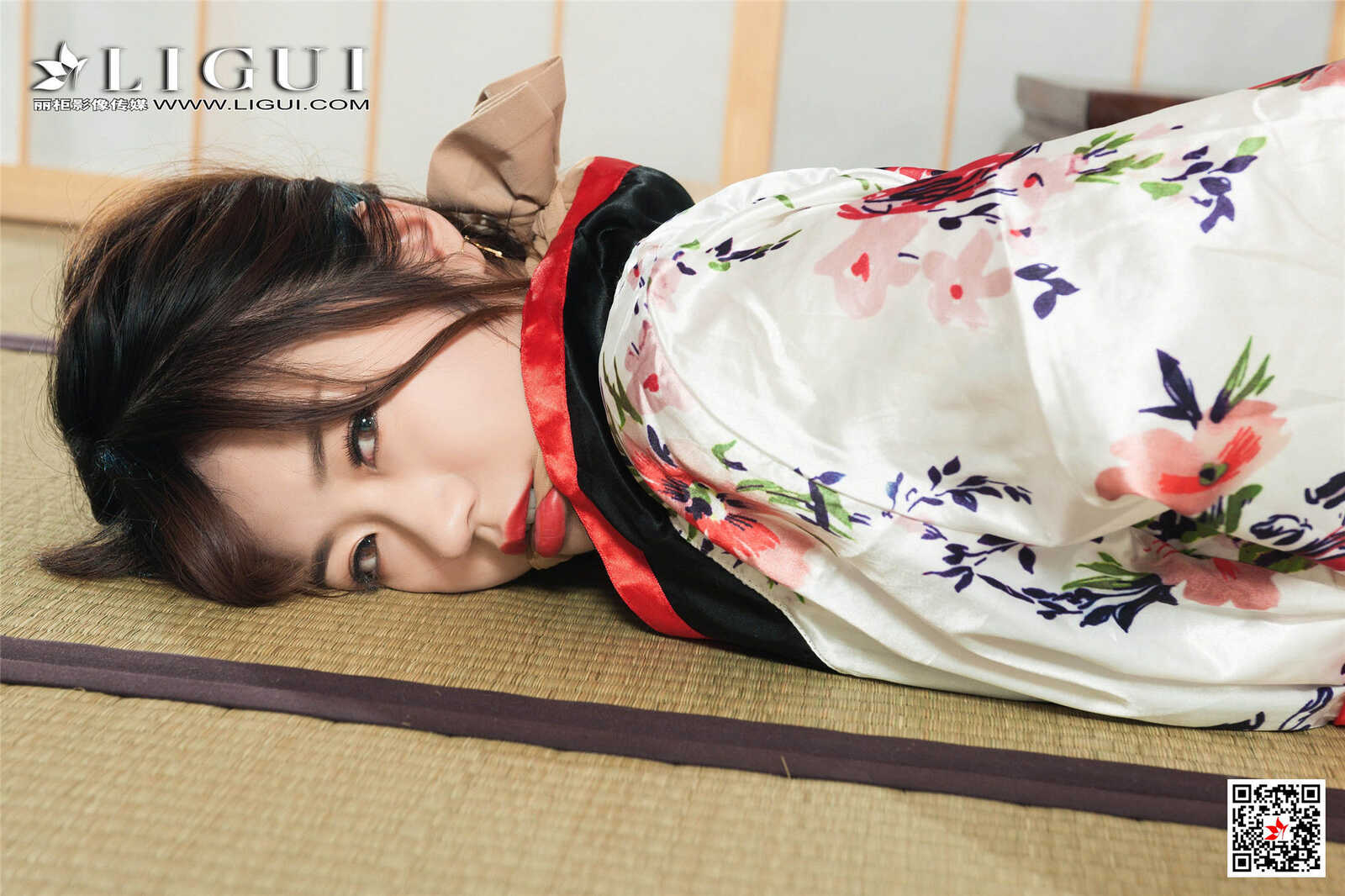 模特安娜《和服绳艺》 [丽柜美束Ligui] 美腿丝足第10张
