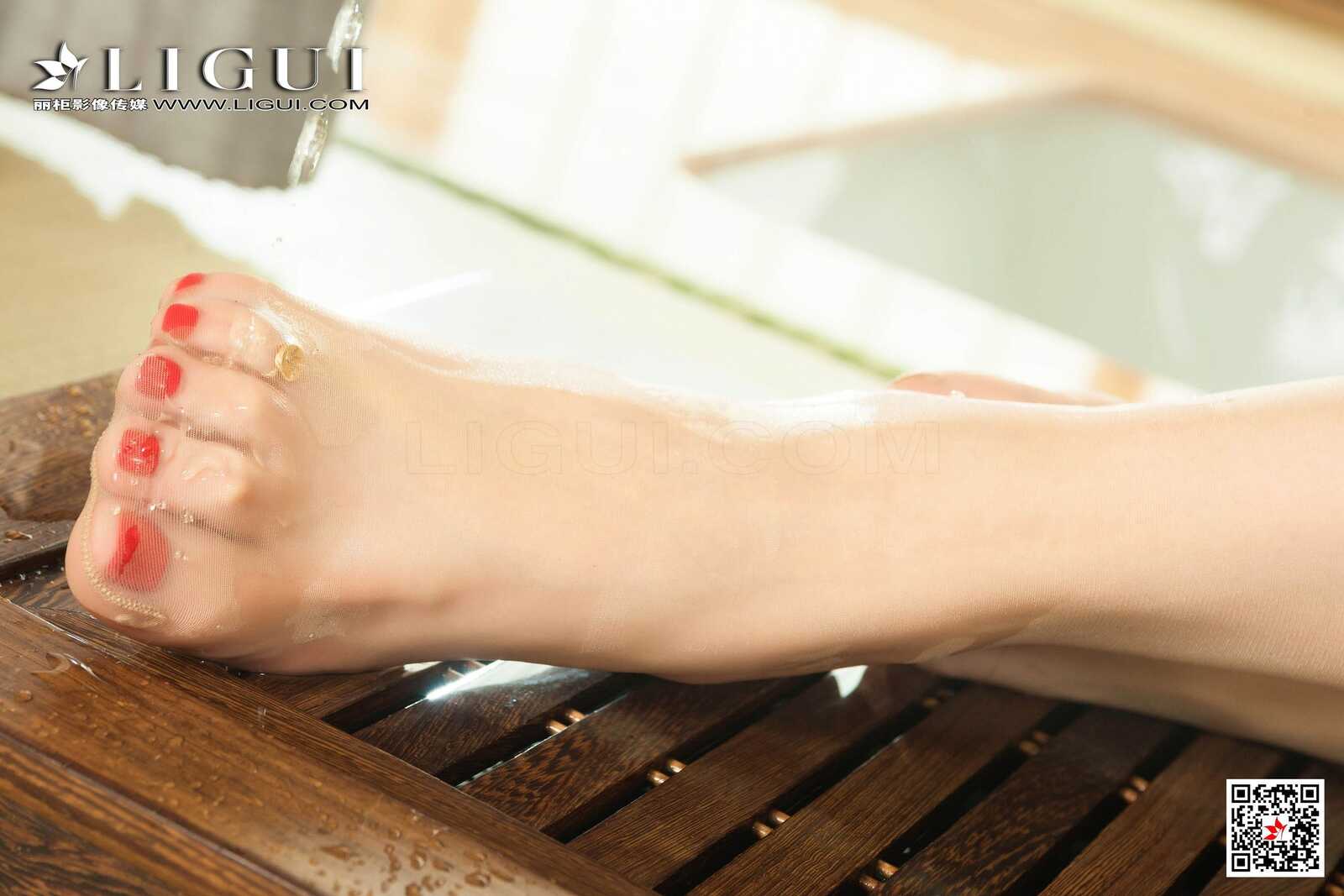 苏黎《茶艺丝足秀》 [丽柜LIGUI] 网络丽人 写真集第8张