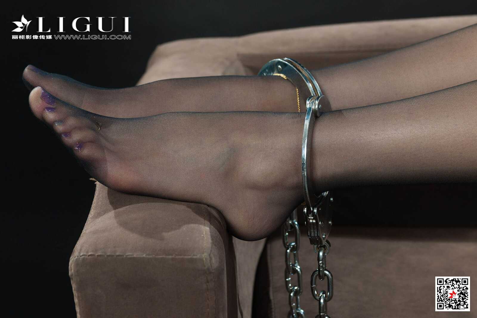 兔子《黑丝女警镣铐》 [丽柜LIGUI] 网络丽人 写真第2张